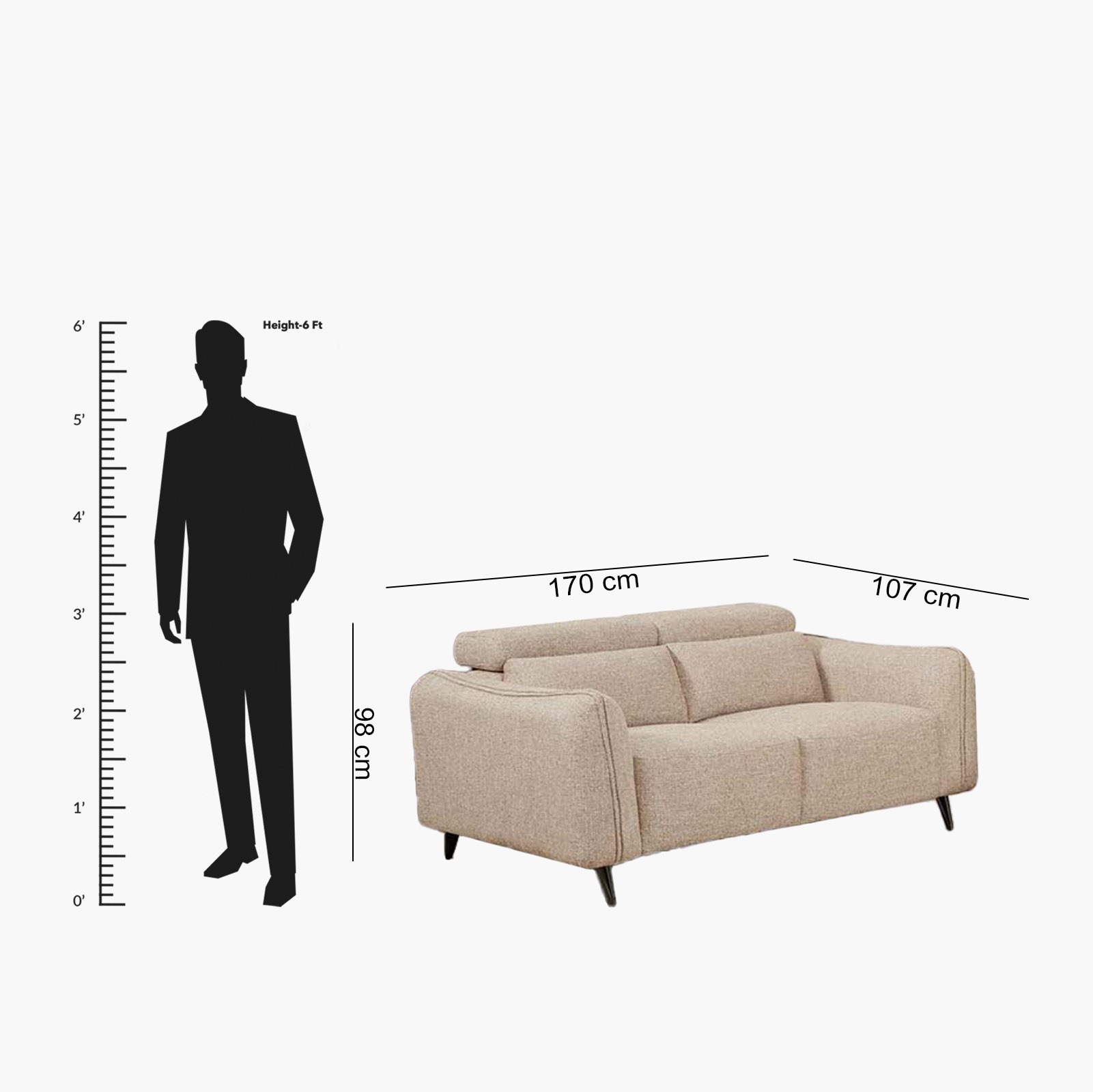 Wellington 2-Seater Fabric Sofa with Adjustable Headrest-hbxlivingroom-sofasandarmchairs-sofas-image-10