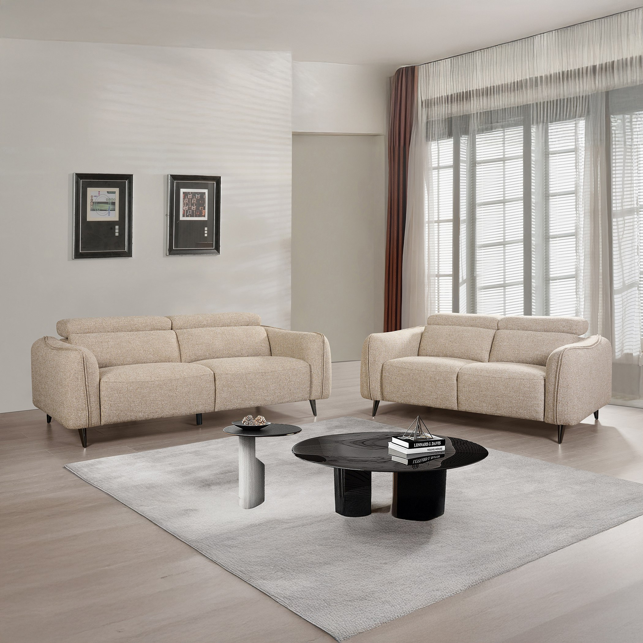 Wellington 2-Seater Fabric Sofa with Adjustable Headrest-hbxlivingroom-sofasandarmchairs-sofas-image-7