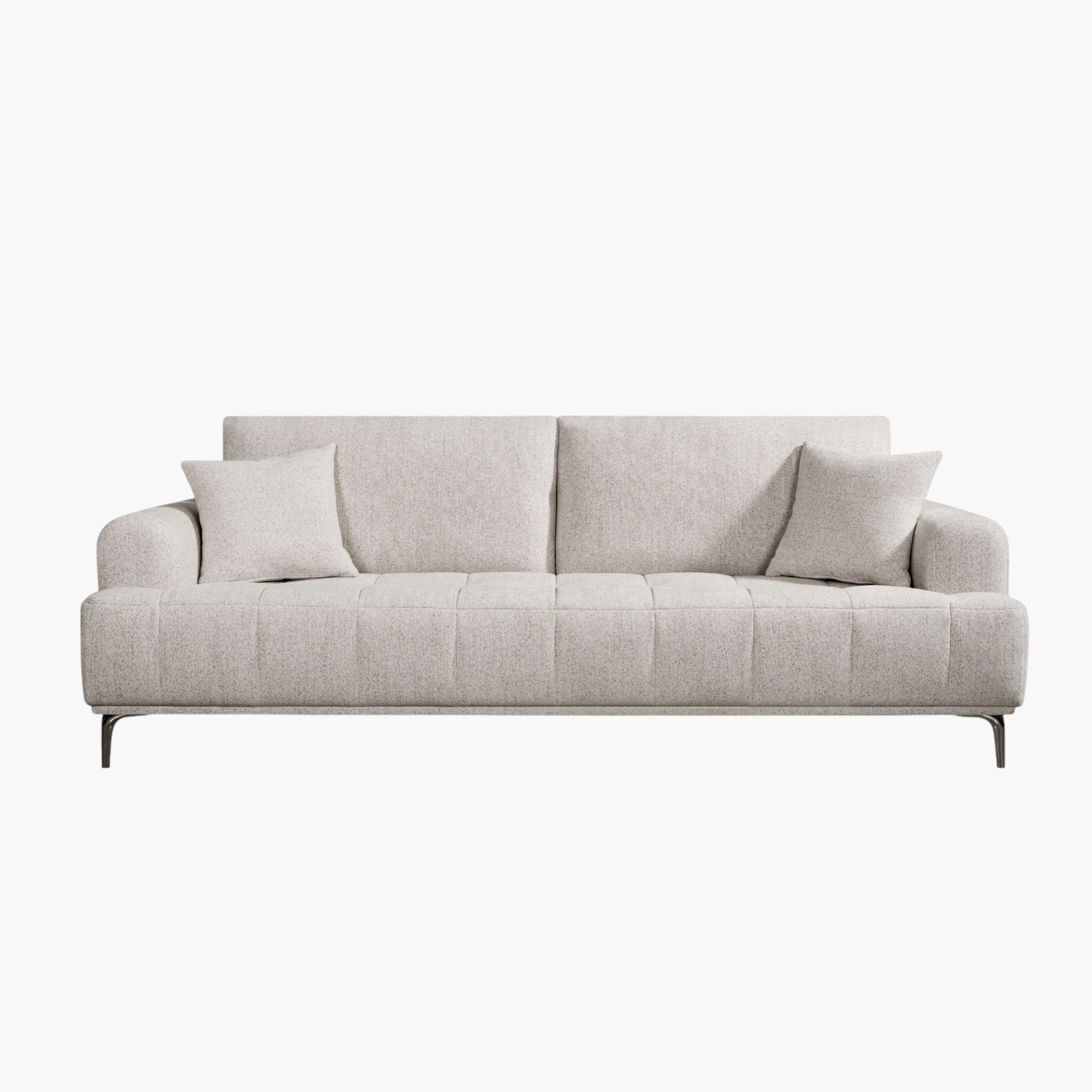 Porto 3-Seater Fabric Sofa with 2 Cushions-hbxlivingroom-sofasandarmchairs-sofas-image-2