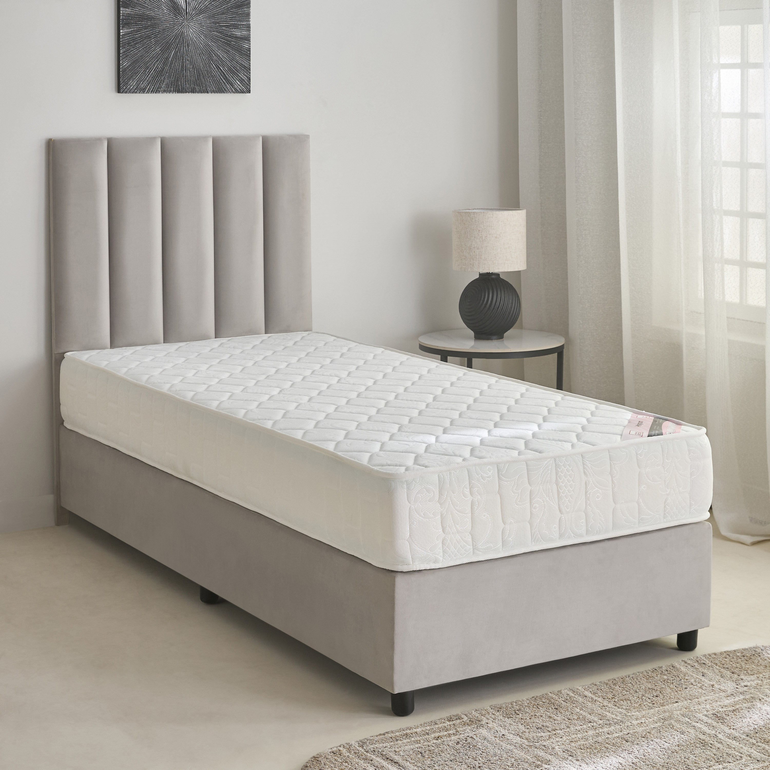 SleepEase iMagnum Side Foam Encased Bonnell Spring Single Mattress - 90x200x22 cm-hbxfurniture-bedroom-mattresses-single-image-5