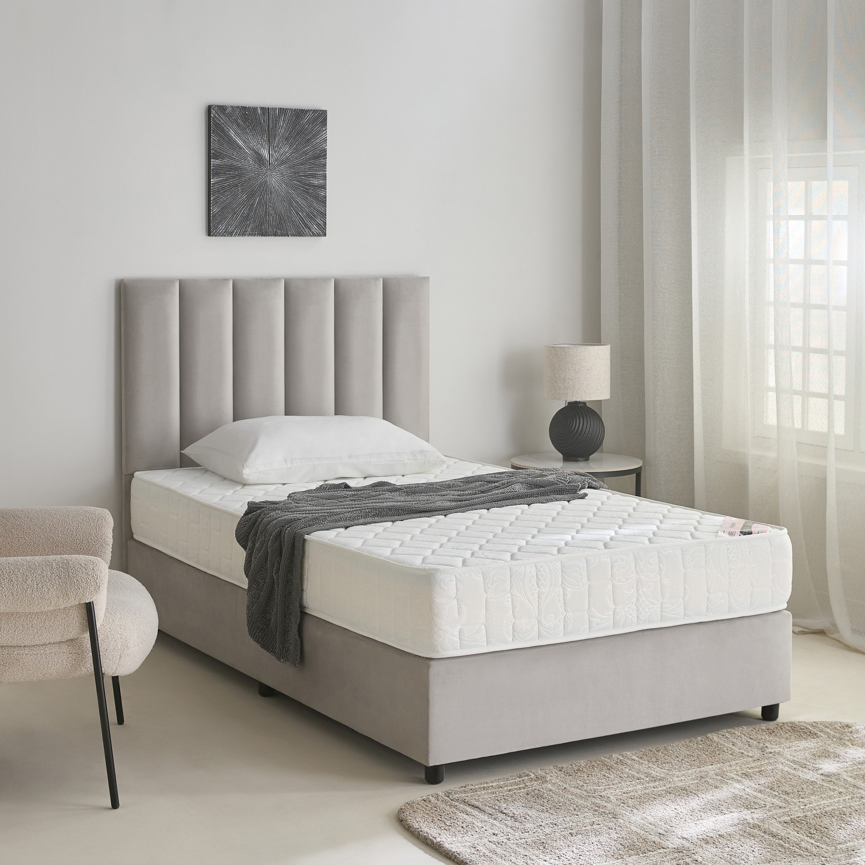 SleepEase iMagnum Side Foam Encased Bonnell Spring Mattress - 155x205x22 cm-hbxbedroom-mattresses-queen-image-7