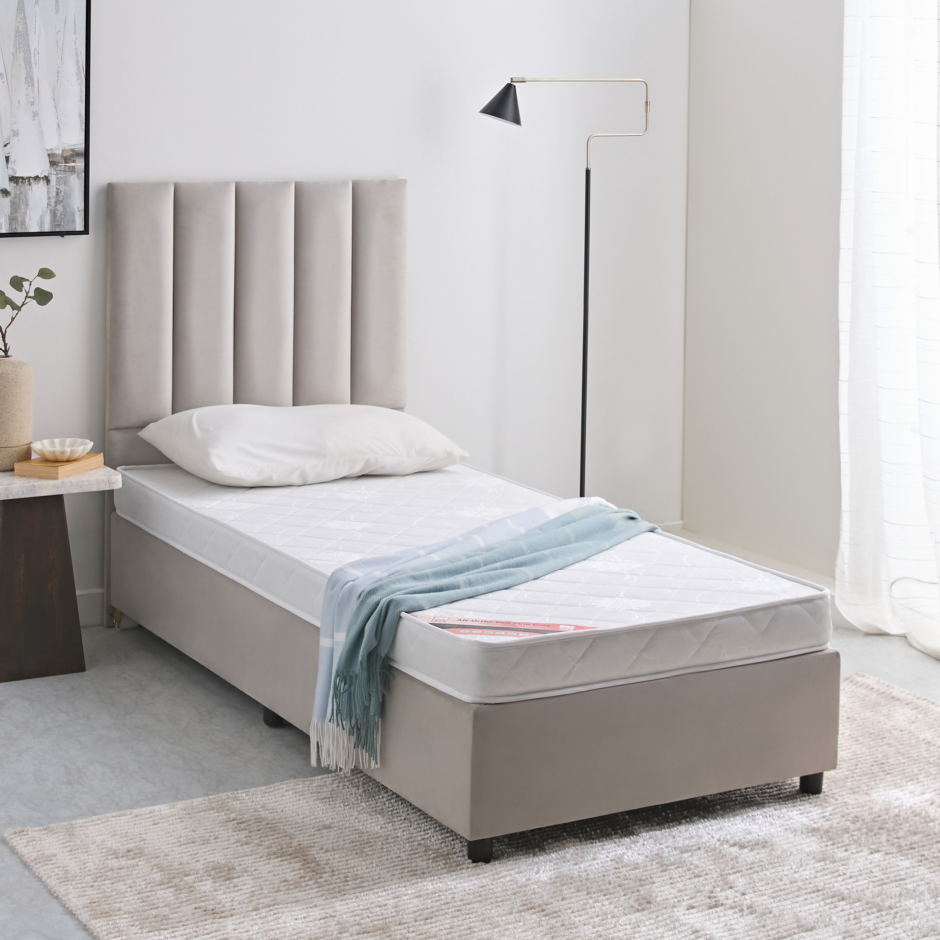 Luno Ortho Plus Firm Core Rebonded Foam Single Mattress - 90x190x10 cm-hbxfurniture-bedroom-mattresses-single-image-7