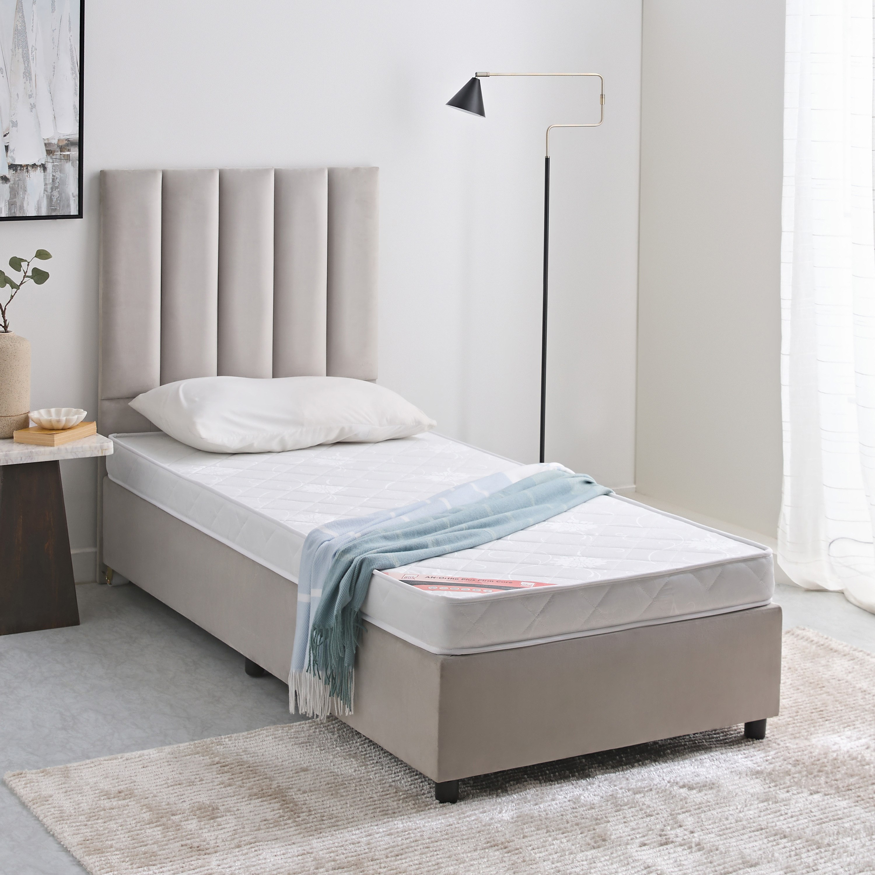 Luno Ortho Plus Firm Core Rebonded Foam Single Mattress - 90x200x10 cm-hbxfurniture-bedroom-mattresses-single-image-7