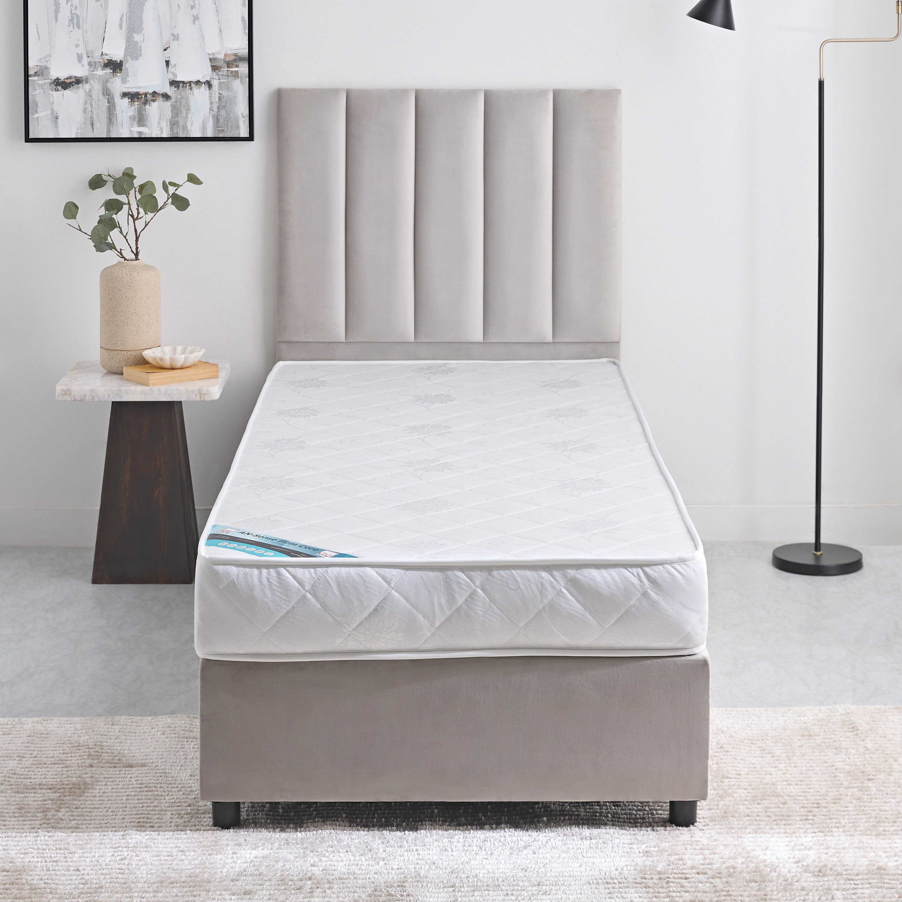 Luno Sense Firm Core Rebonded Foam Single Mattress - 90x190x15 cm-hbxfurniture-bedroom-mattresses-single-image-5