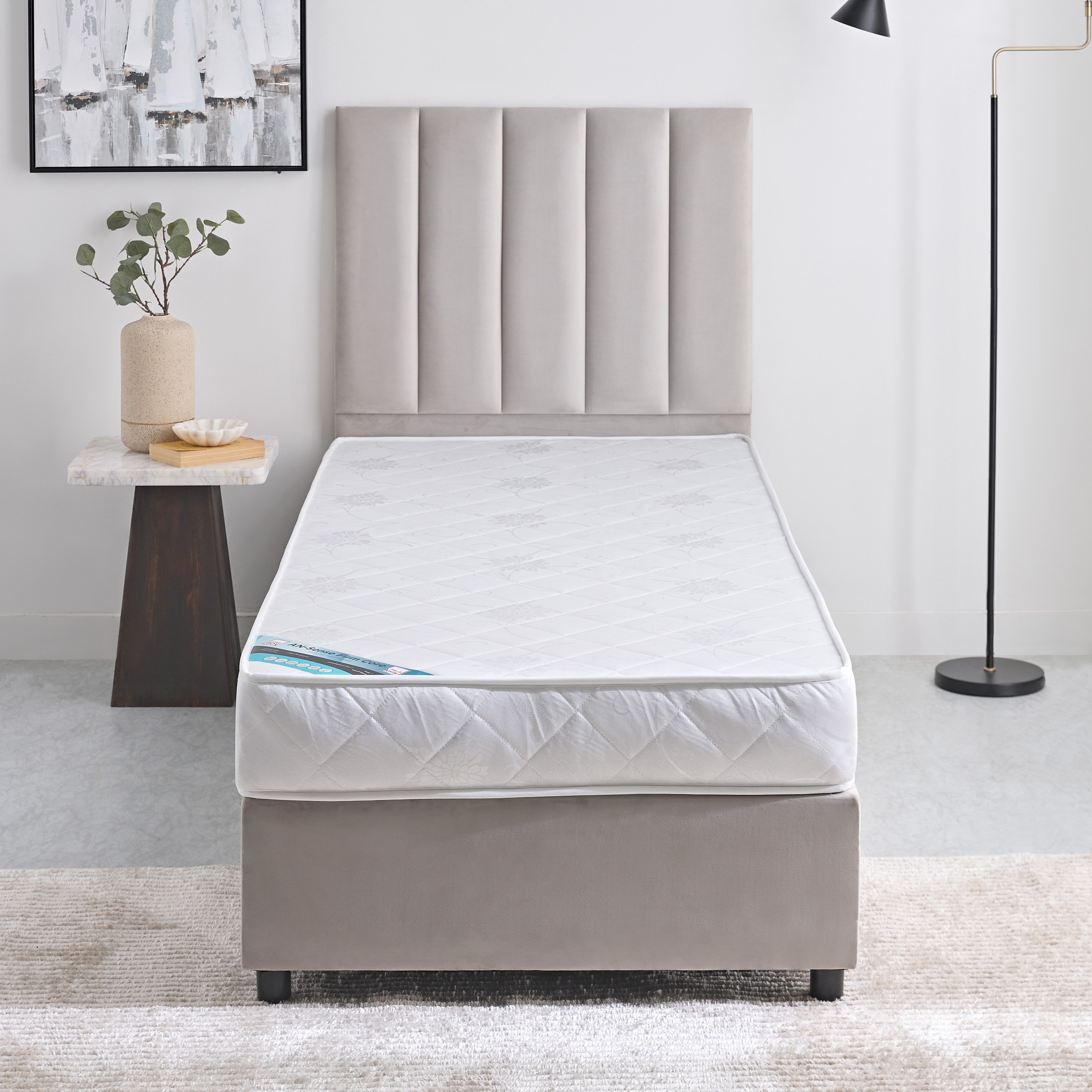 Luno Sense Firm Core Rebonded Foam Single Mattress - 90x200x15 cm-hbxfurniture-bedroom-mattresses-single-image-5
