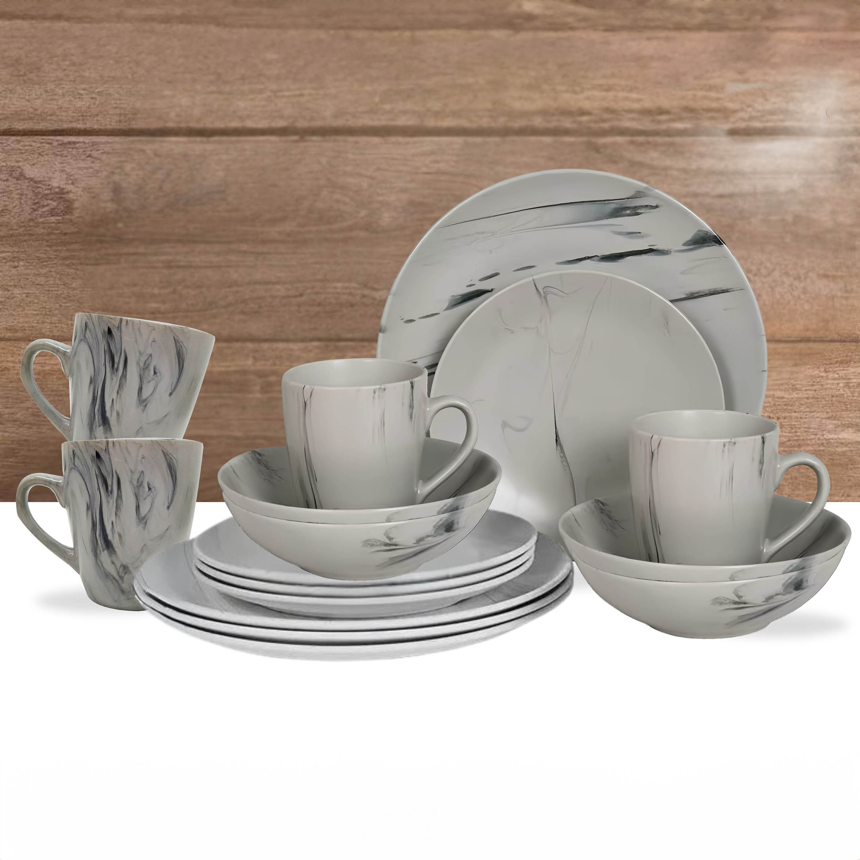طقم عشاء 16 قطعة رخام من إليجنزا - 4 أشخاص-hbxdiningroom-tabletop-dinnersets-image-1