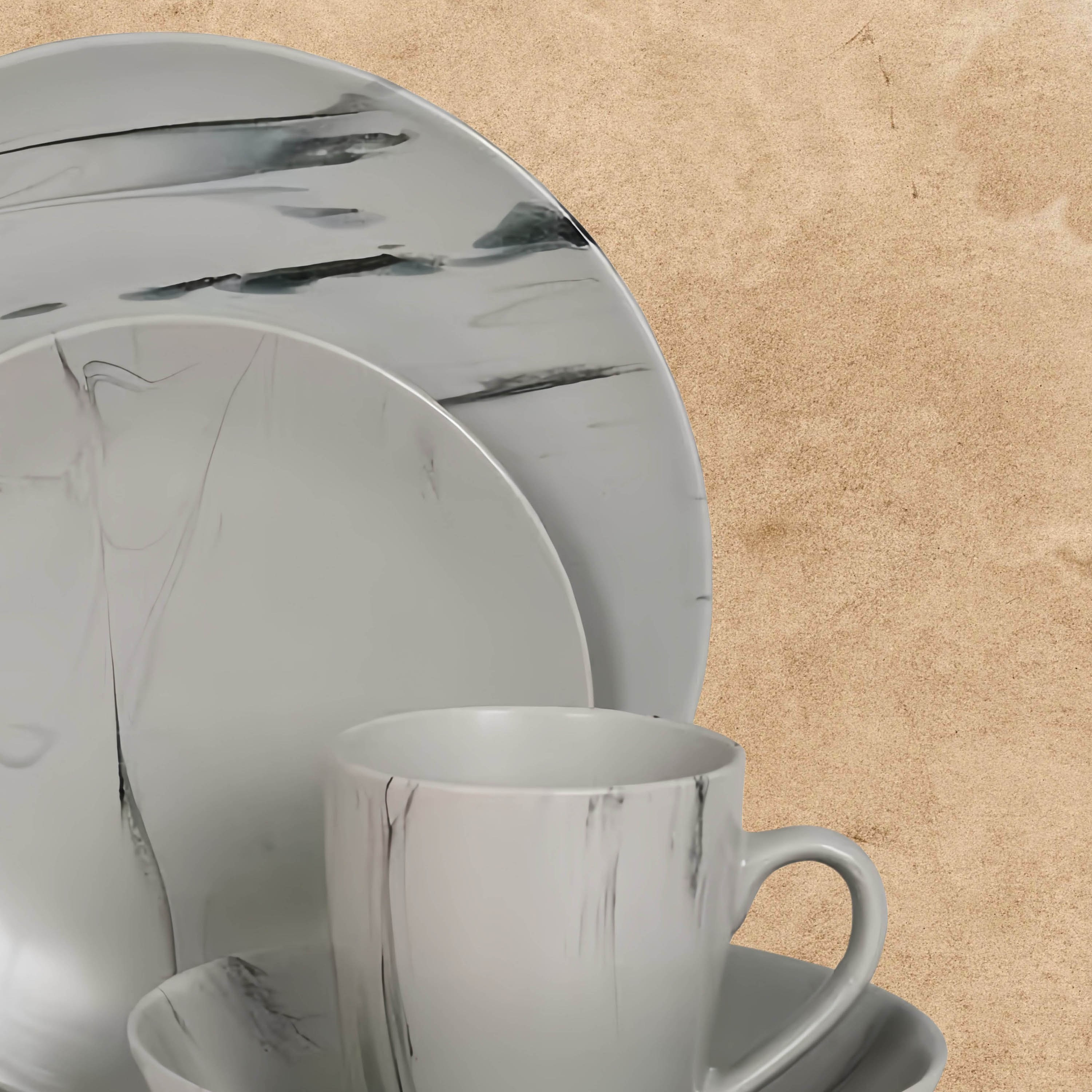 طقم عشاء 16 قطعة رخام من إليجنزا - 4 أشخاص-hbxdiningroom-tabletop-dinnersets-image-3