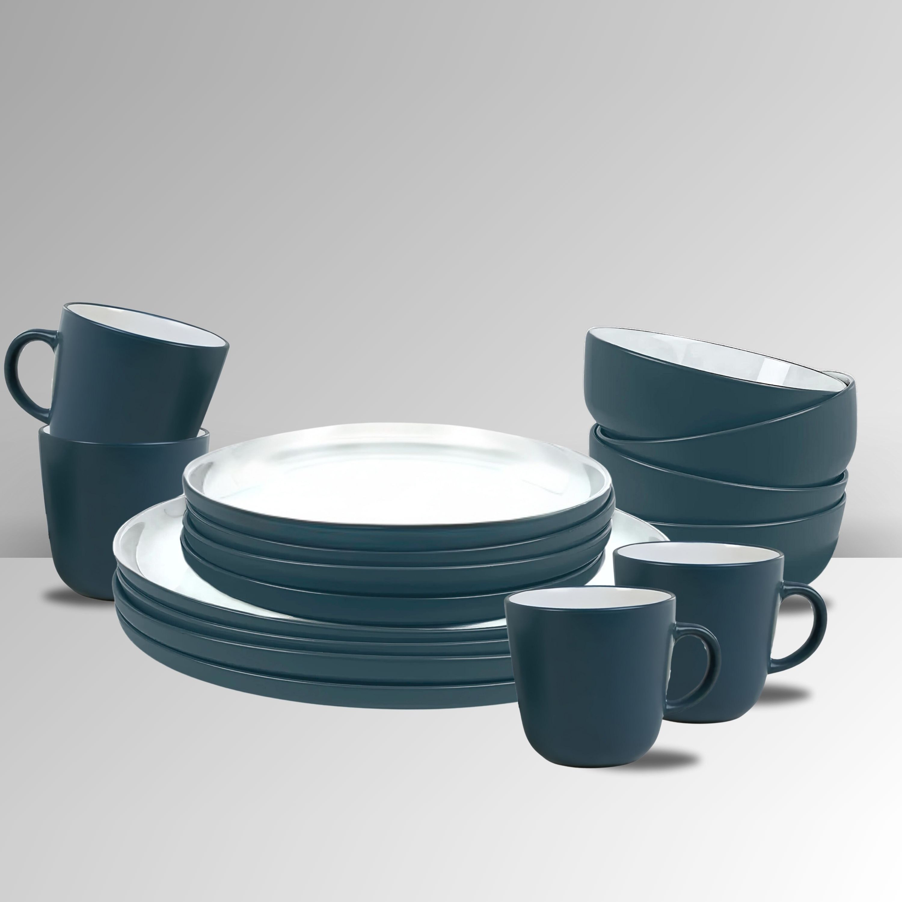 طقم عشاء 16 قطعة بلونين من إليجنزا - 4 أشخاص-hbxdiningroom-tabletop-dinnersets-image-5