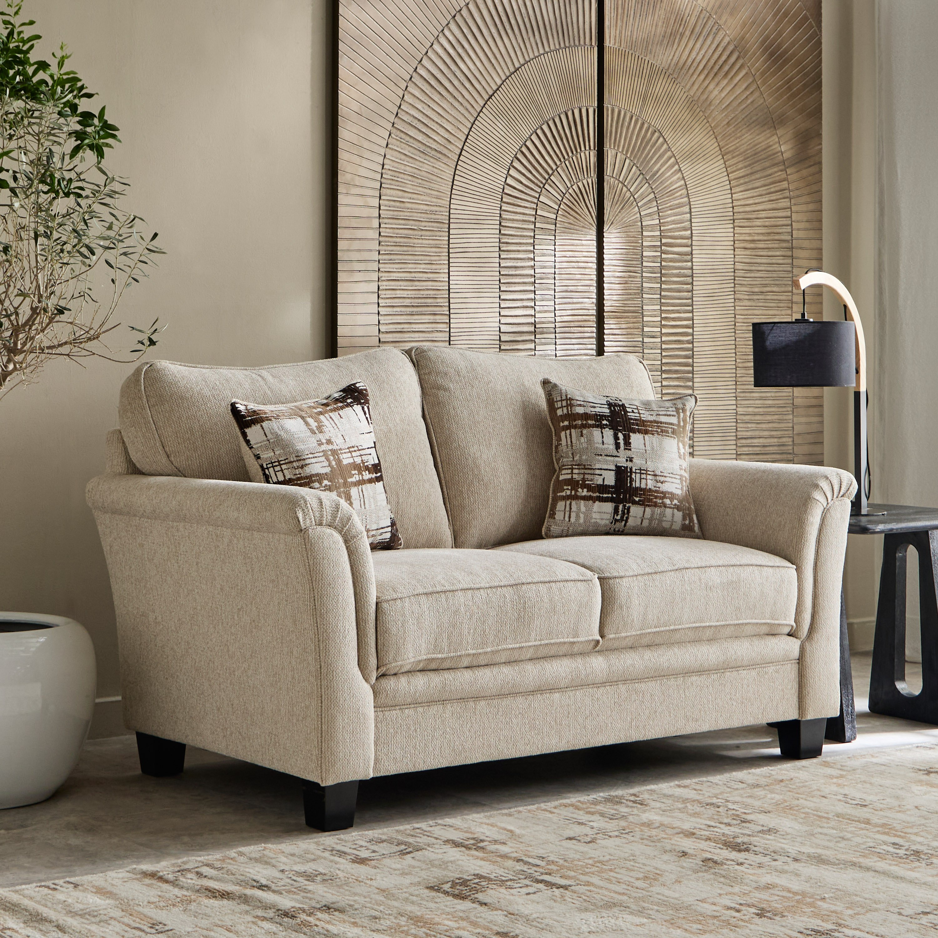 كنبة قماش بمقعدين مع وسادتين من أوربان-hbxlivingroom-sofasandarmchairs-sofas-image-1
