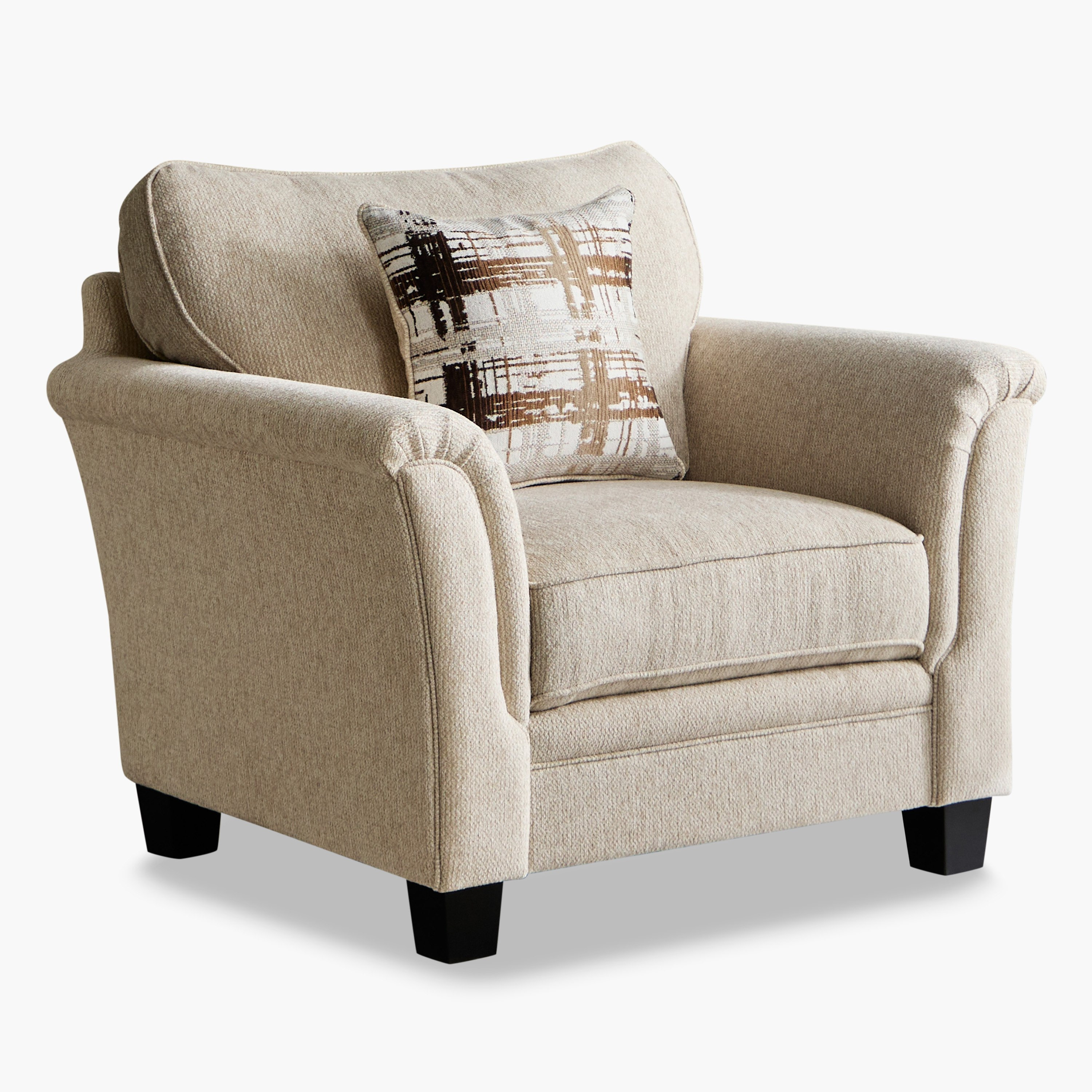كرسي كنبة قماش بمساند ذراعين مع وسادة من أوربان-hbxlivingroom-sofasandarmchairs-sofas-image-9