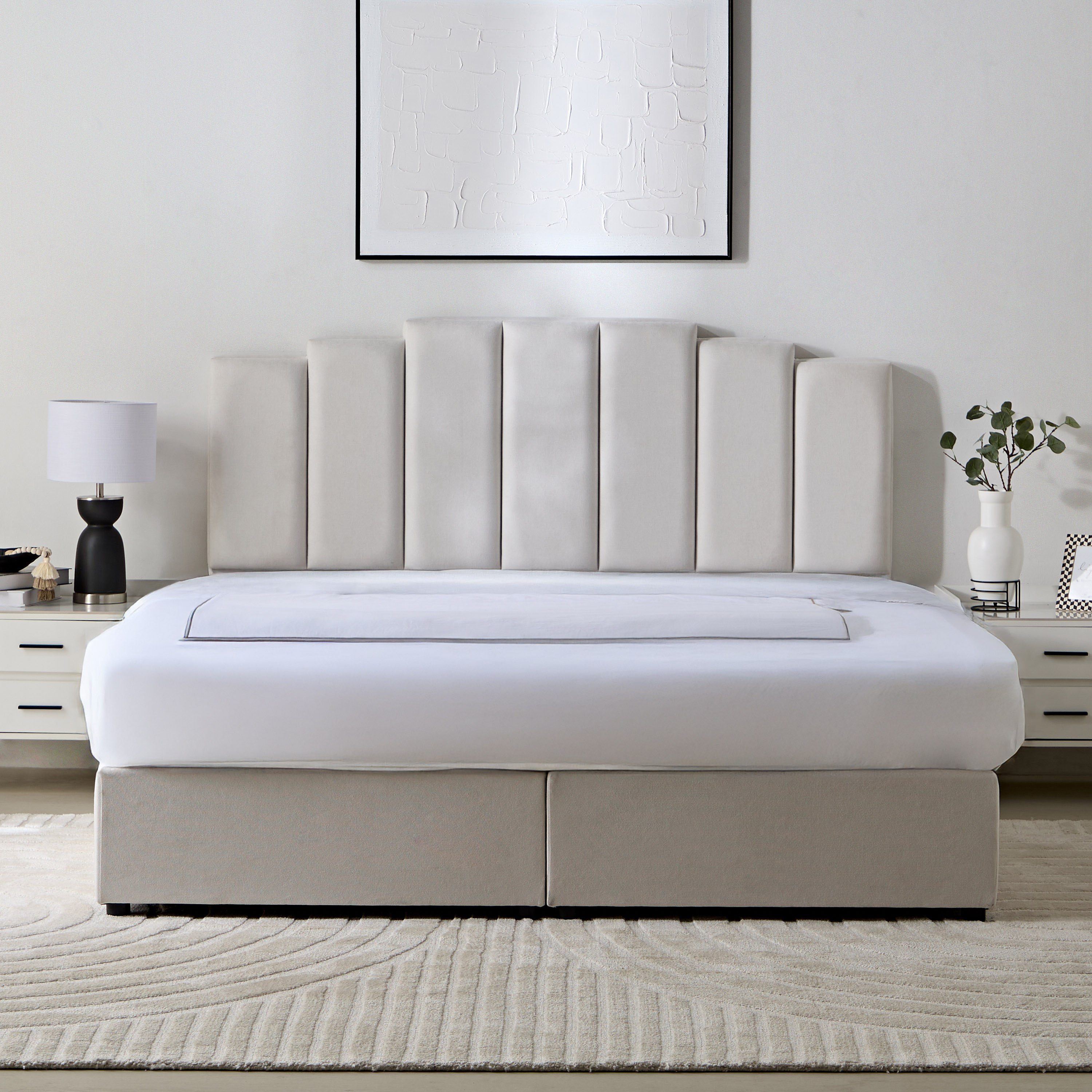 Movo Curvy Rio Upholstered King Bed - 180x200 cm-PROMO_HB_UAE_HBX10_250526-image-2