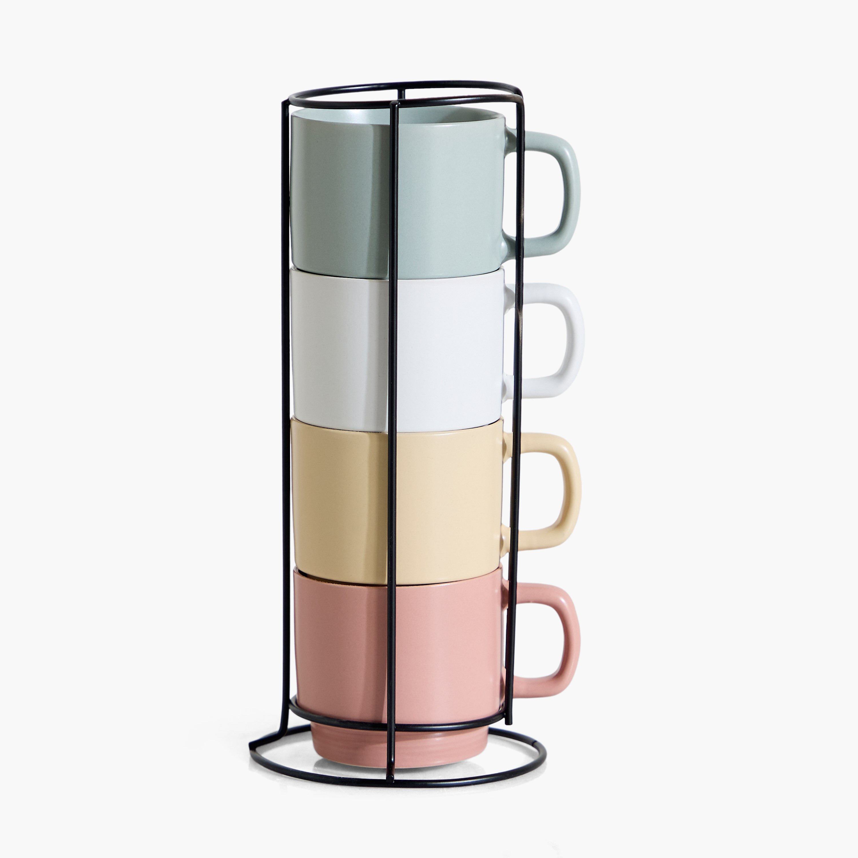 Davis 4-Piece Stoneware Coffee Mug Set - 300 ml-hbxhomeware-hbxkitchen-image-5