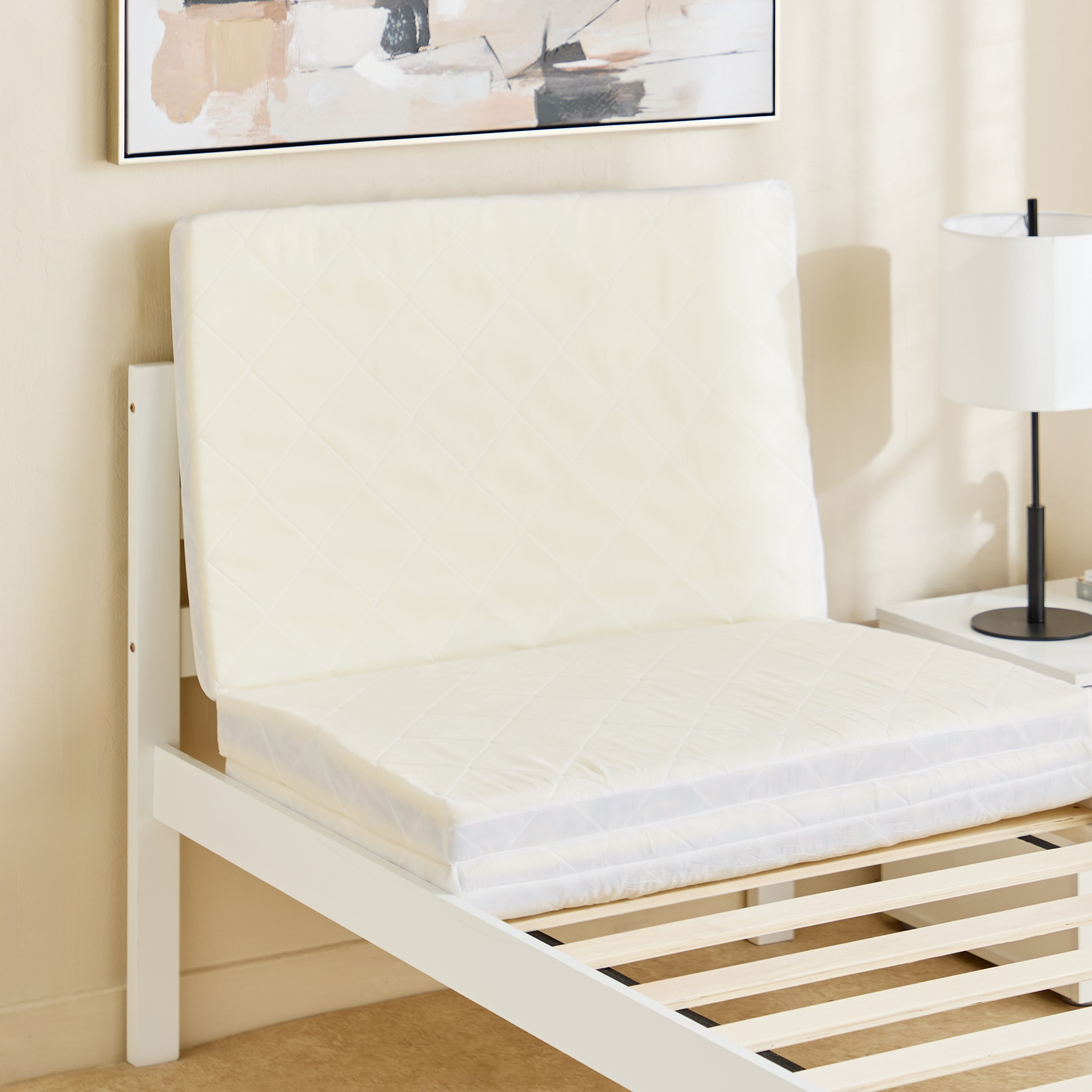 Luno Como Medicated TriFold Firm Core Rebonded Foam Single Mattress - 90x180x7 cm-PROMO_HB_KSA_HBX10_190925-image-8