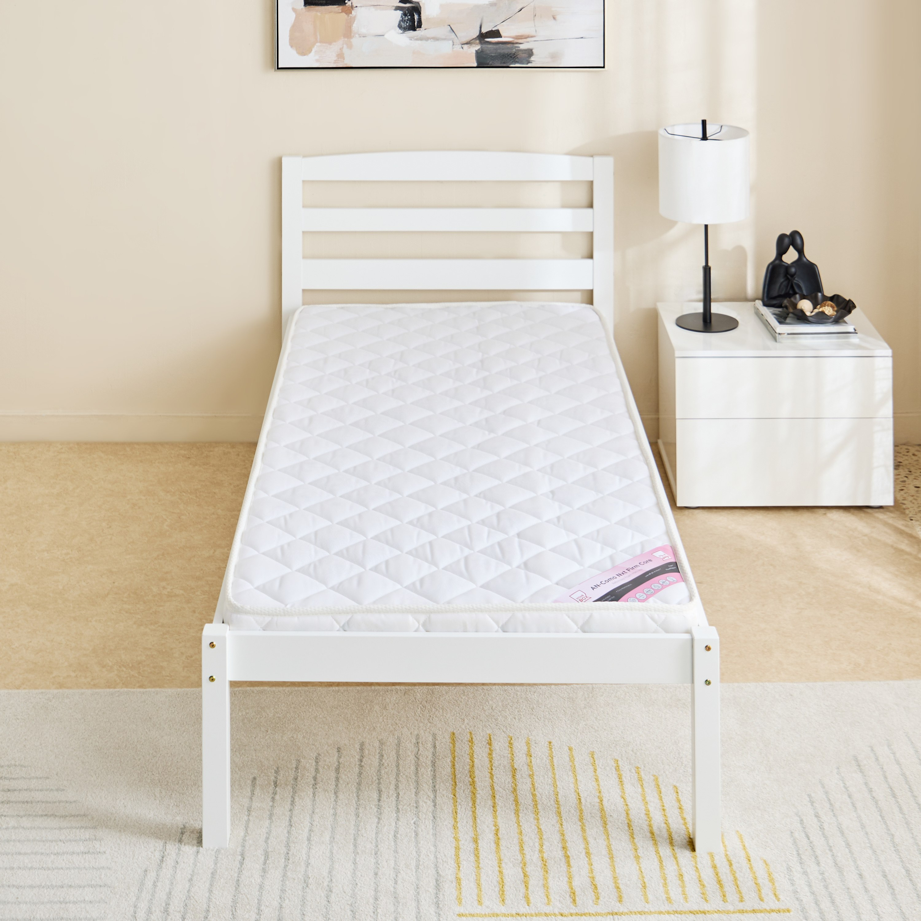 Luno Como Nxt Firm Core Rebonded Foam Single Mattress - 90x190x7 cm-PROMO_HB_KSA_HBX10_190925-image-2