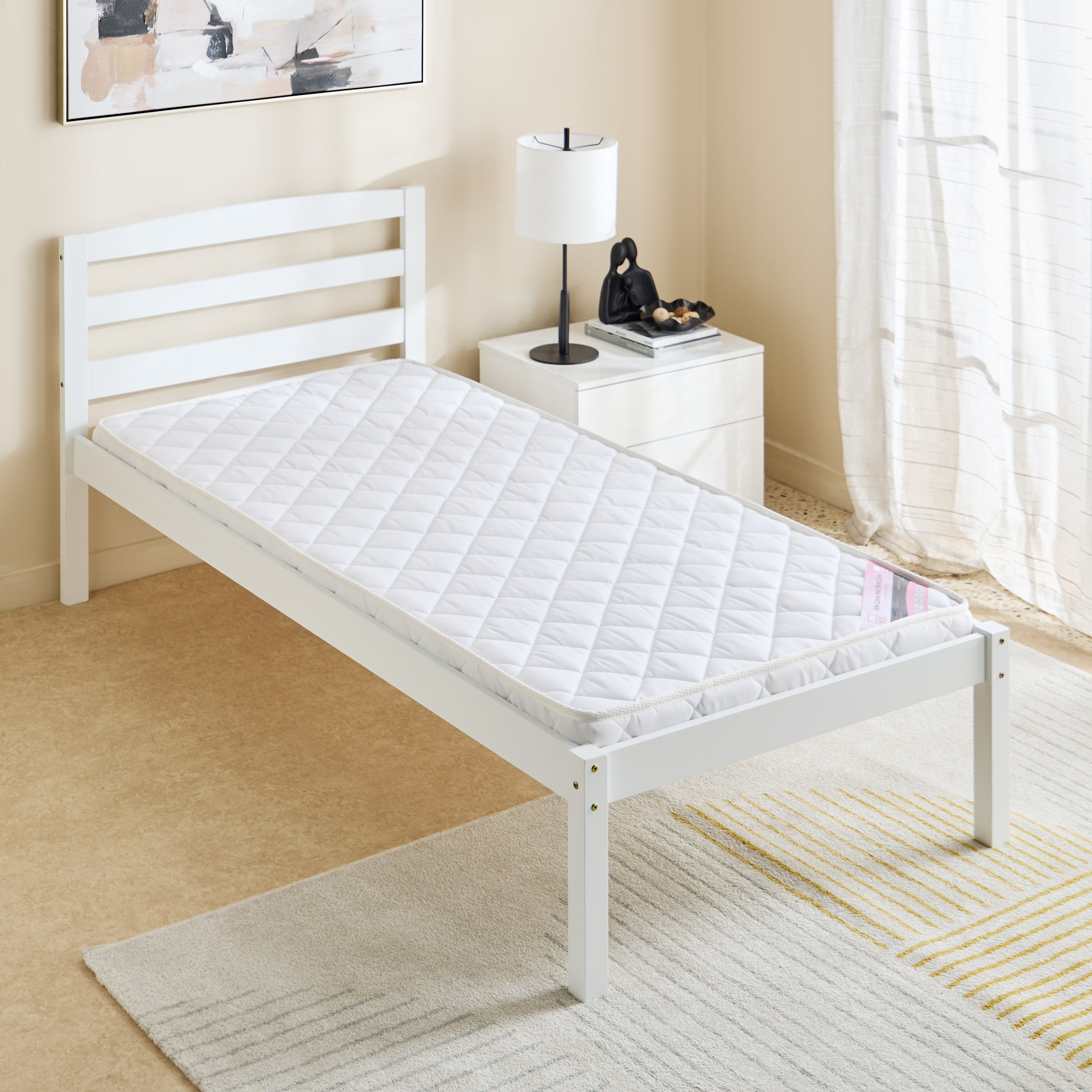Luno Como Nxt Firm Core Rebonded Foam Single Mattress - 90x190x7 cm-PROMO_HB_KSA_HBX10_190925-image-3