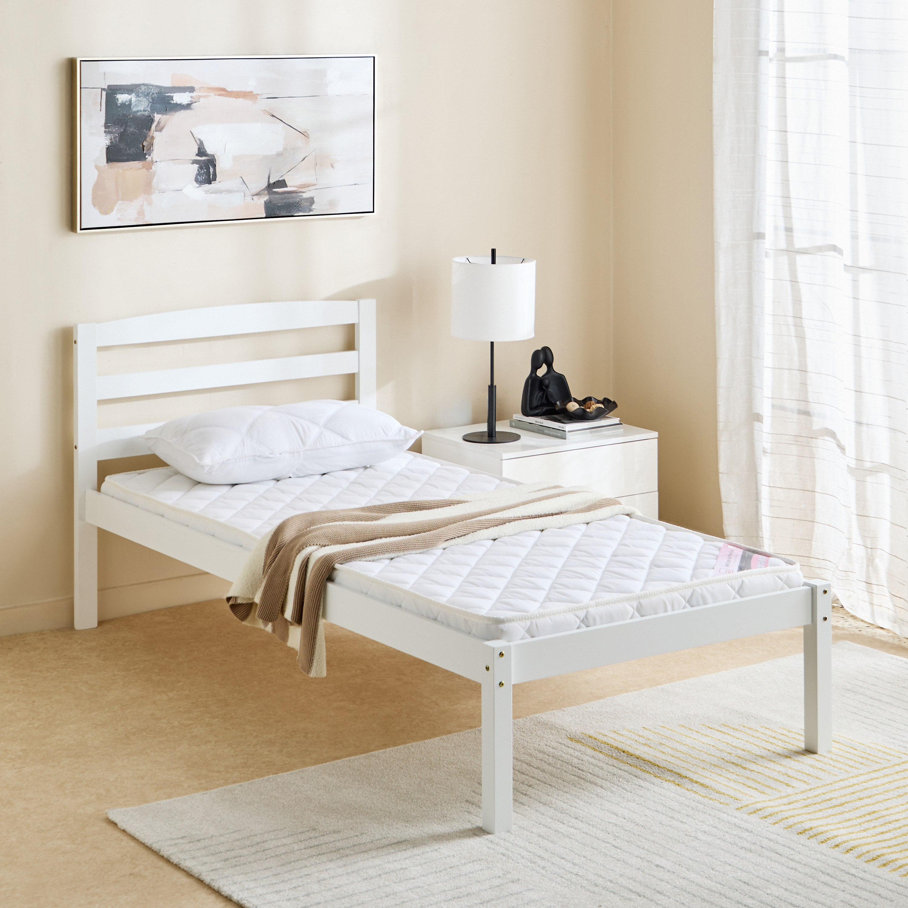 Luno Como Nxt Single Firm Core Rebonded Foam Mattress - 90x200x7 cm-PROMO_HB_KSA_HBX10_190925-image-8