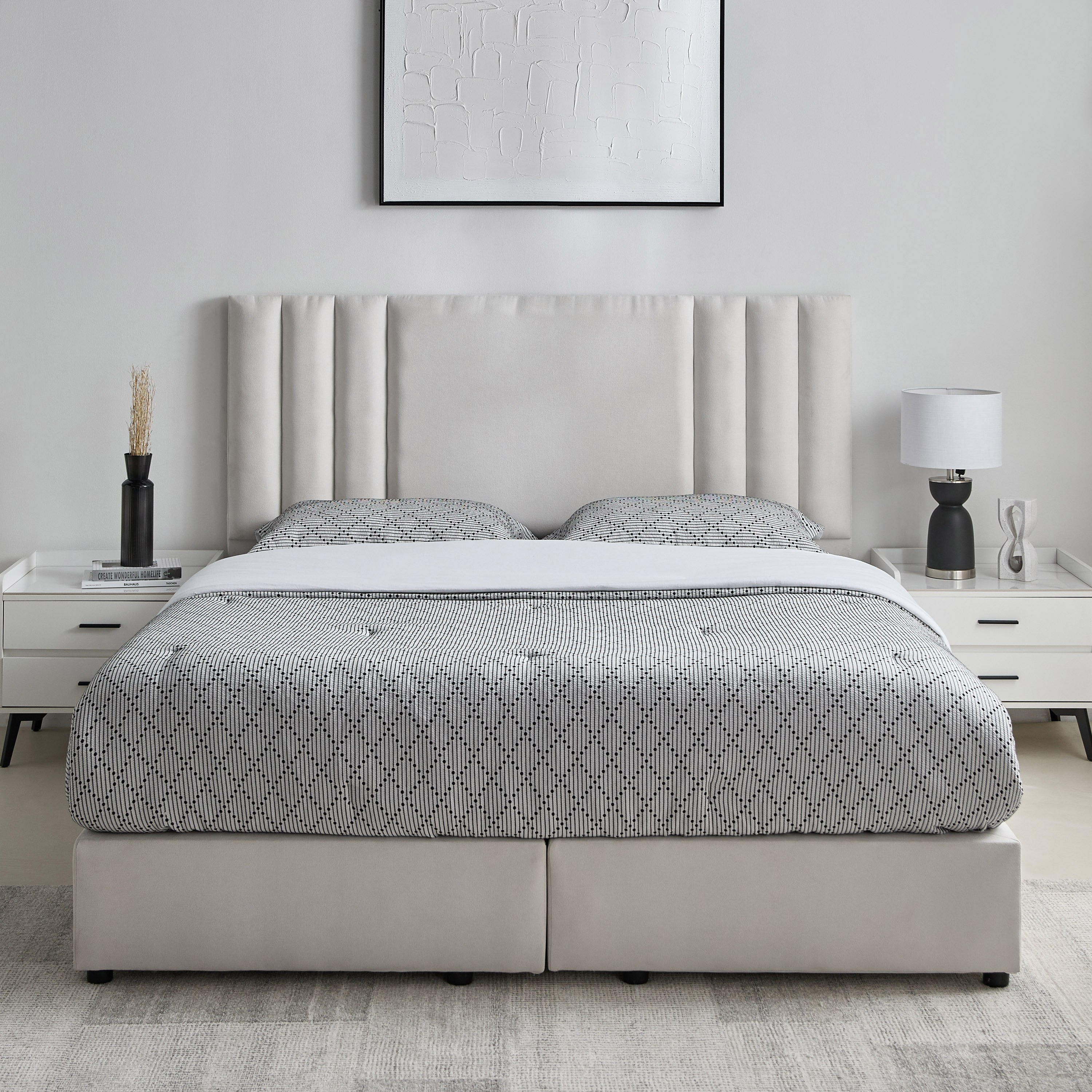 Movo Curvy Galaxy Upholstered King Bed - 180x200 cm-PROMO_HB_UAE_HBX10_250526-image-2