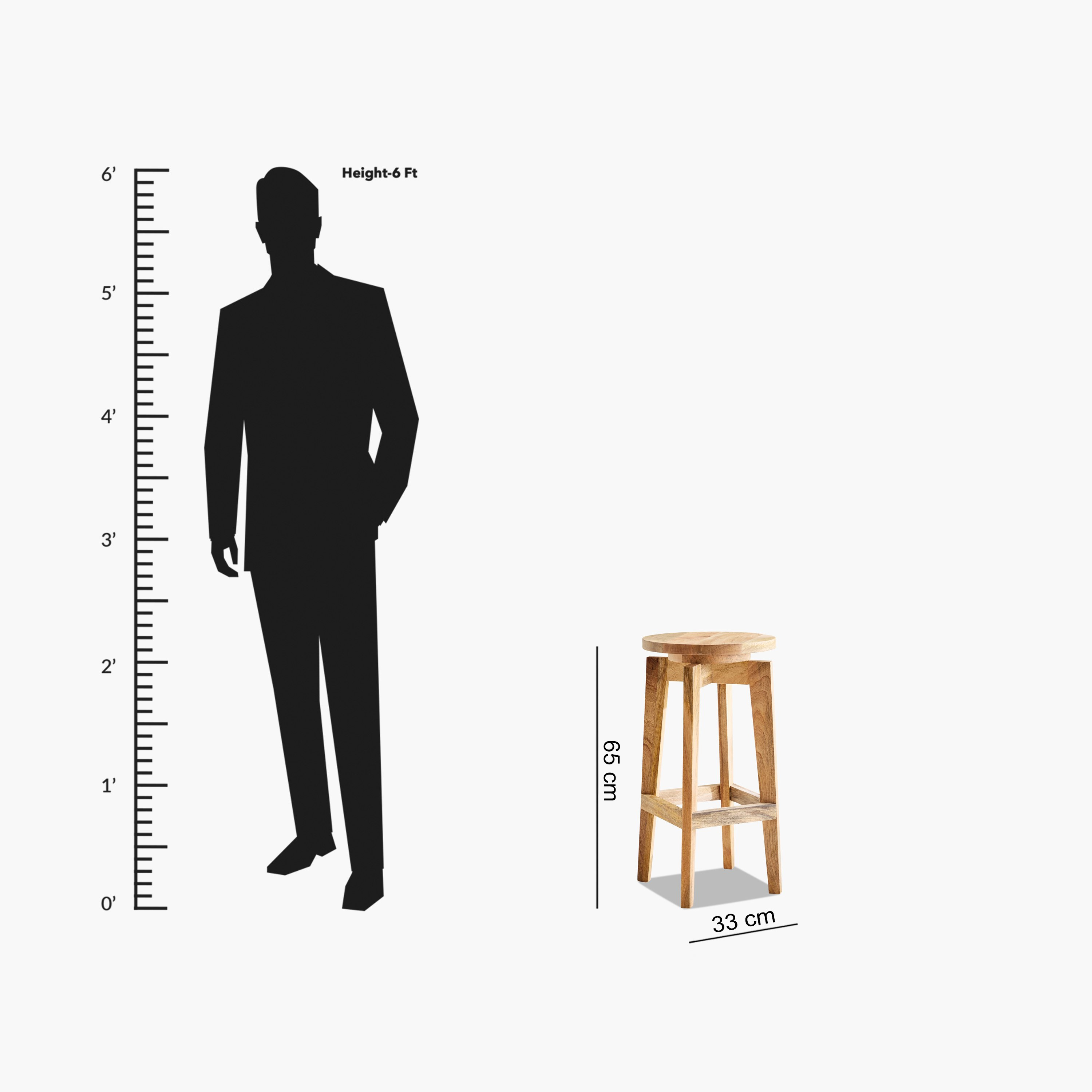 Cavon Rixos Solid Wood Bar Stool-hbxfurniture-diningroom-barcountersandbarstools-image-7
