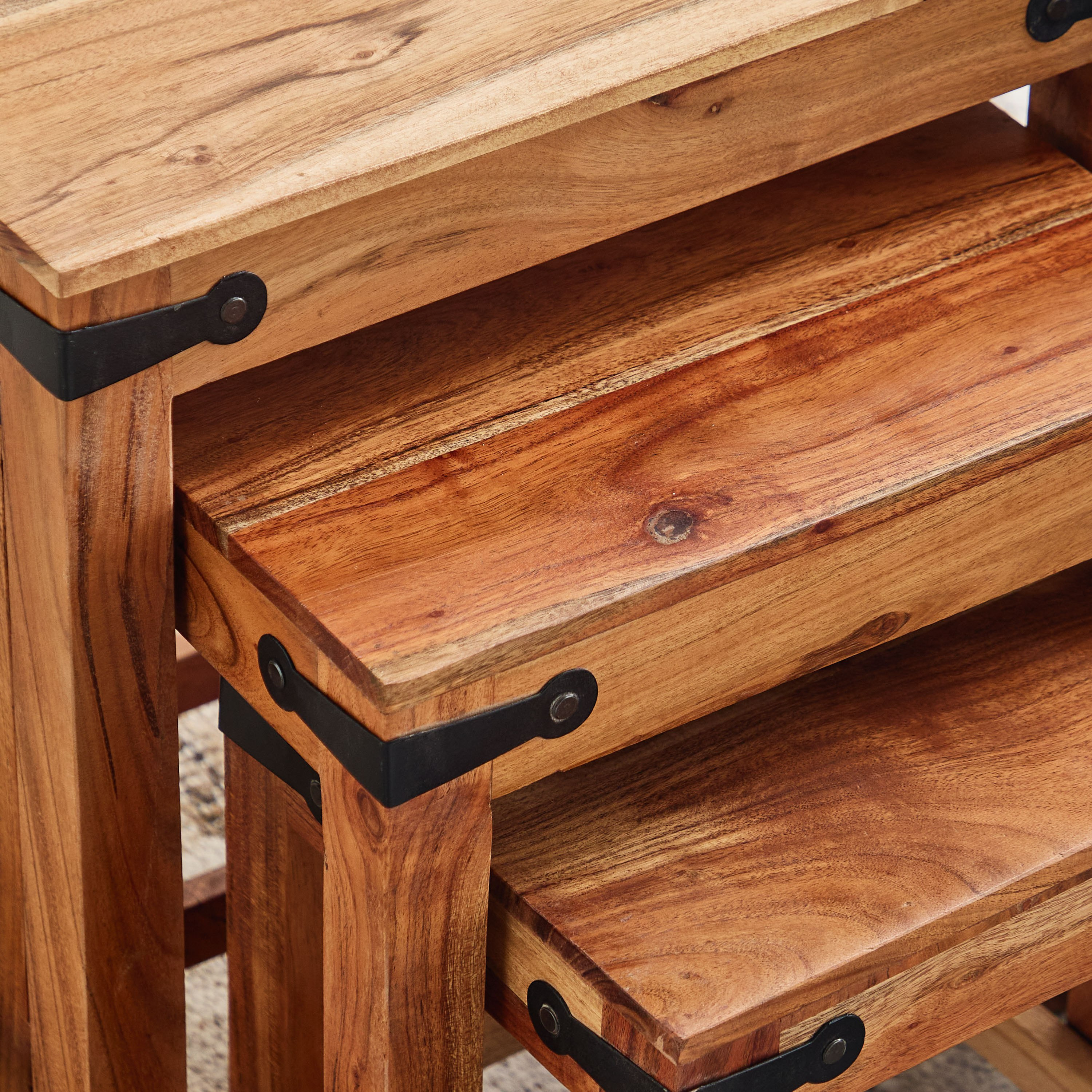 Cavon Halo Solid Wood Nest of Tables - Set of 3-hbxfurniture-livingroom-nestingtables-image-4