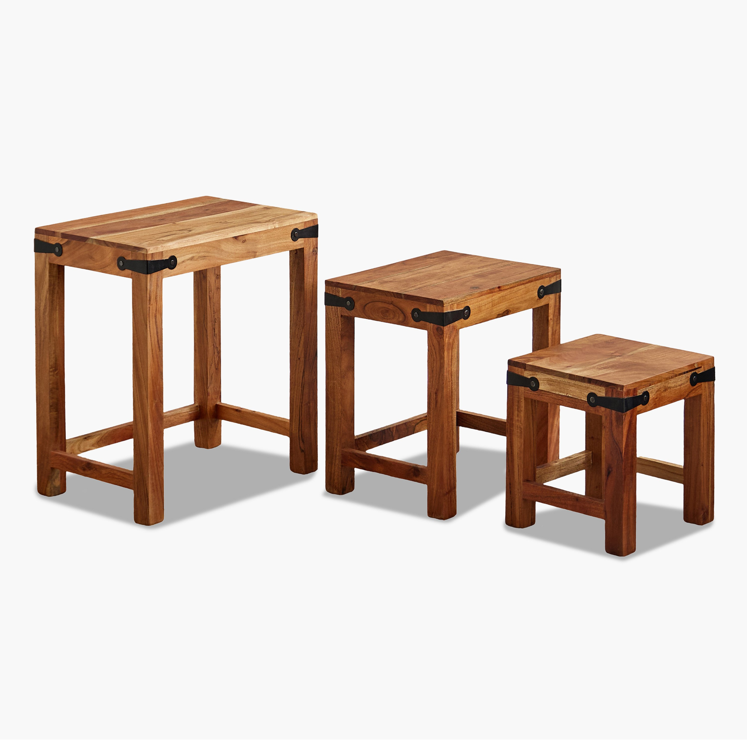 Cavon Halo Solid Wood Nest of Tables - Set of 3-hbxfurniture-livingroom-nestingtables-image-7