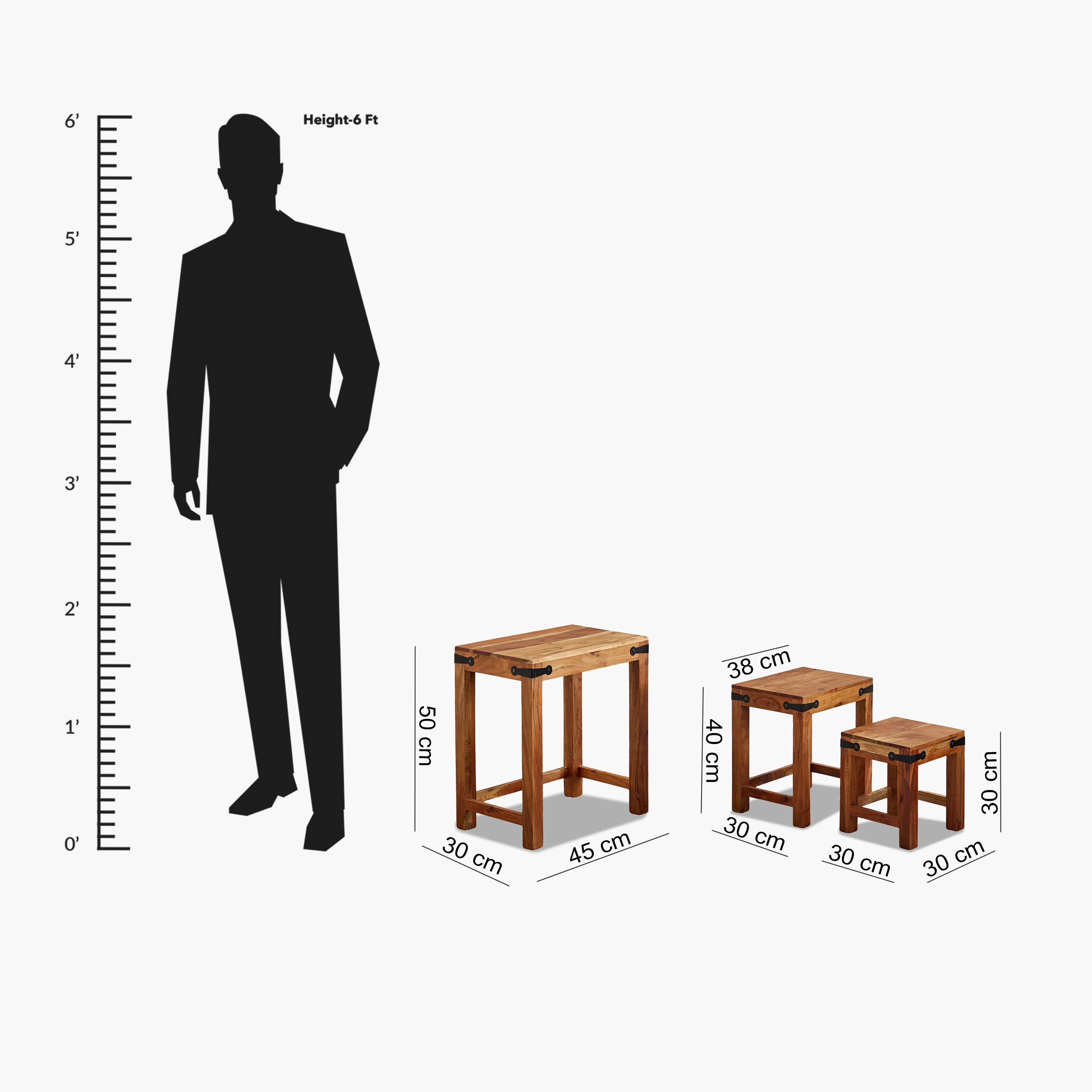 Cavon Halo Solid Wood Nest of Tables - Set of 3-hbxfurniture-livingroom-nestingtables-image-8