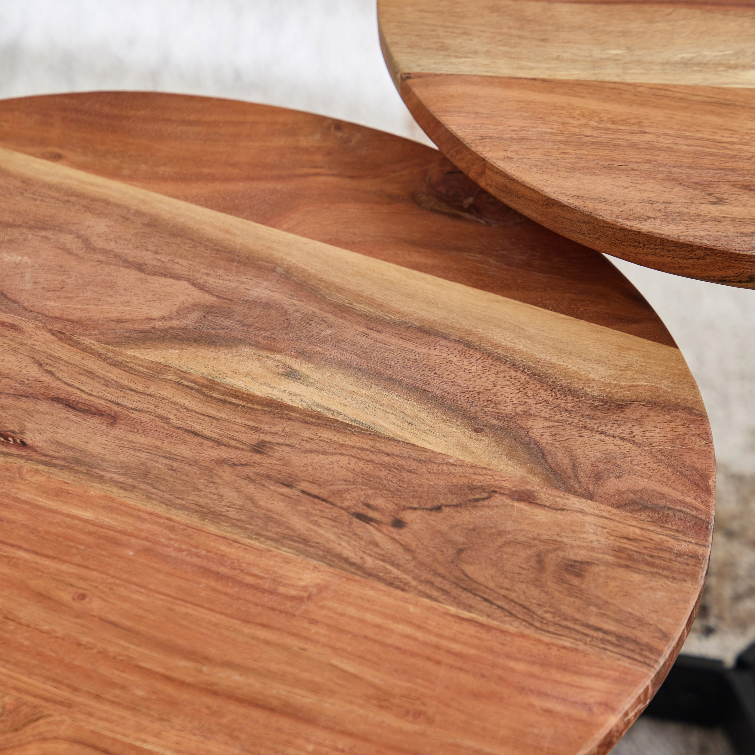 طقم طاولات متداخلة من قطعتين من الخسب الصلب - جوشوا من فيندرا -hbxfurniture-livingroom-nestingtables-image-3