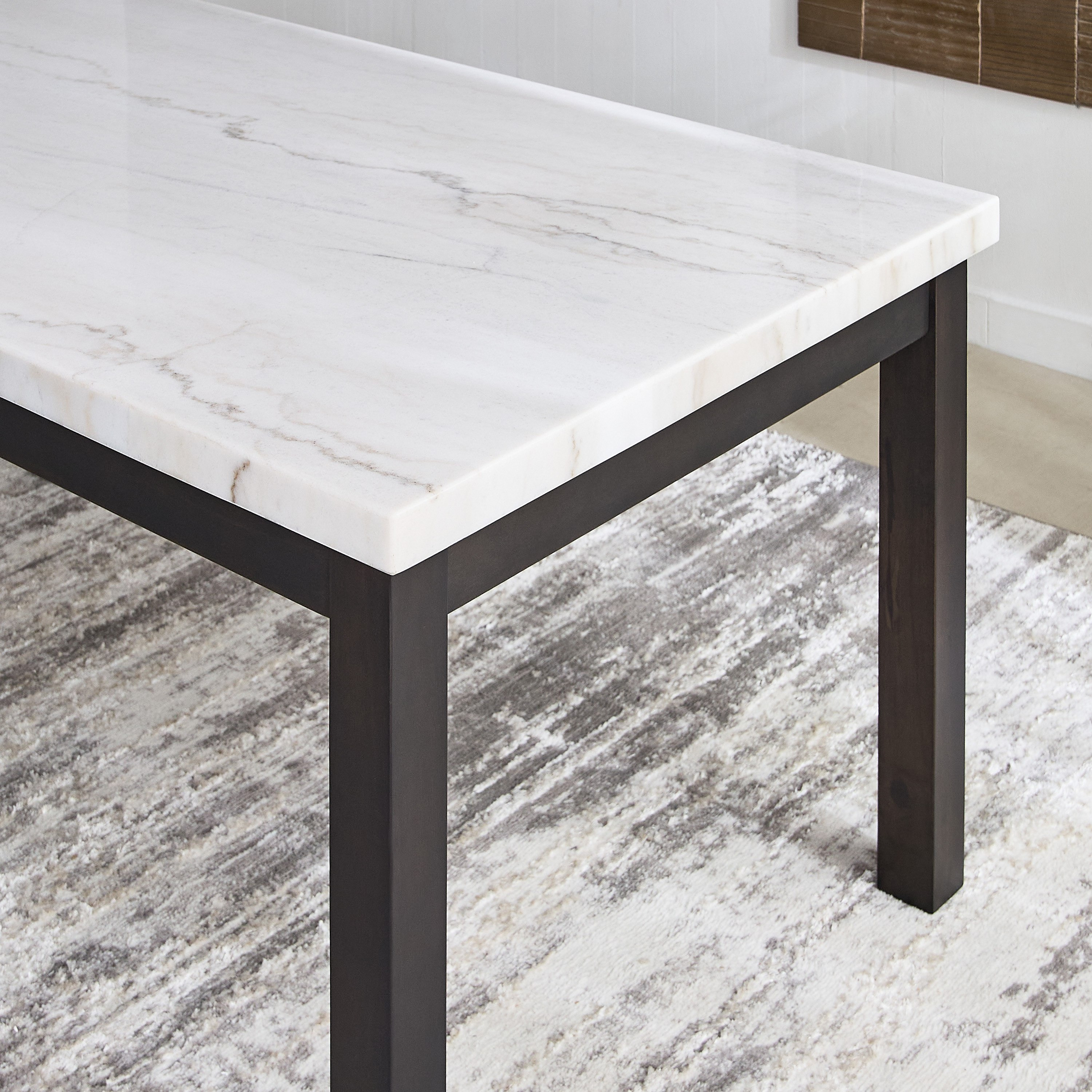 Orlando Genuine 6-Seater Marble Top Dining Table Set-hbxfurniture-diningtablesandsets-diningsets-sixseater-image-11