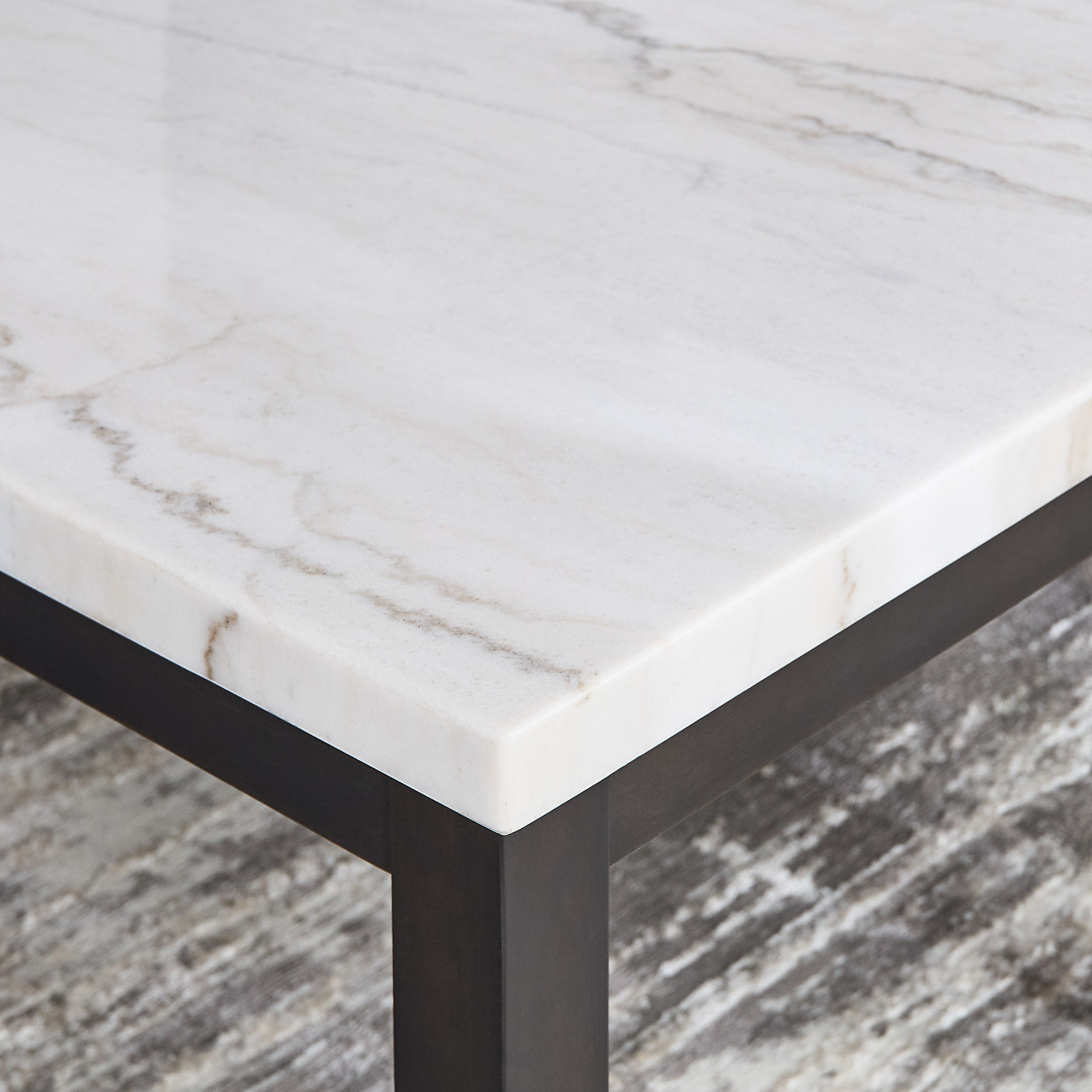 Orlando Genuine 6-Seater Marble Top Dining Table Set-hbxfurniture-diningtablesandsets-diningsets-sixseater-image-10