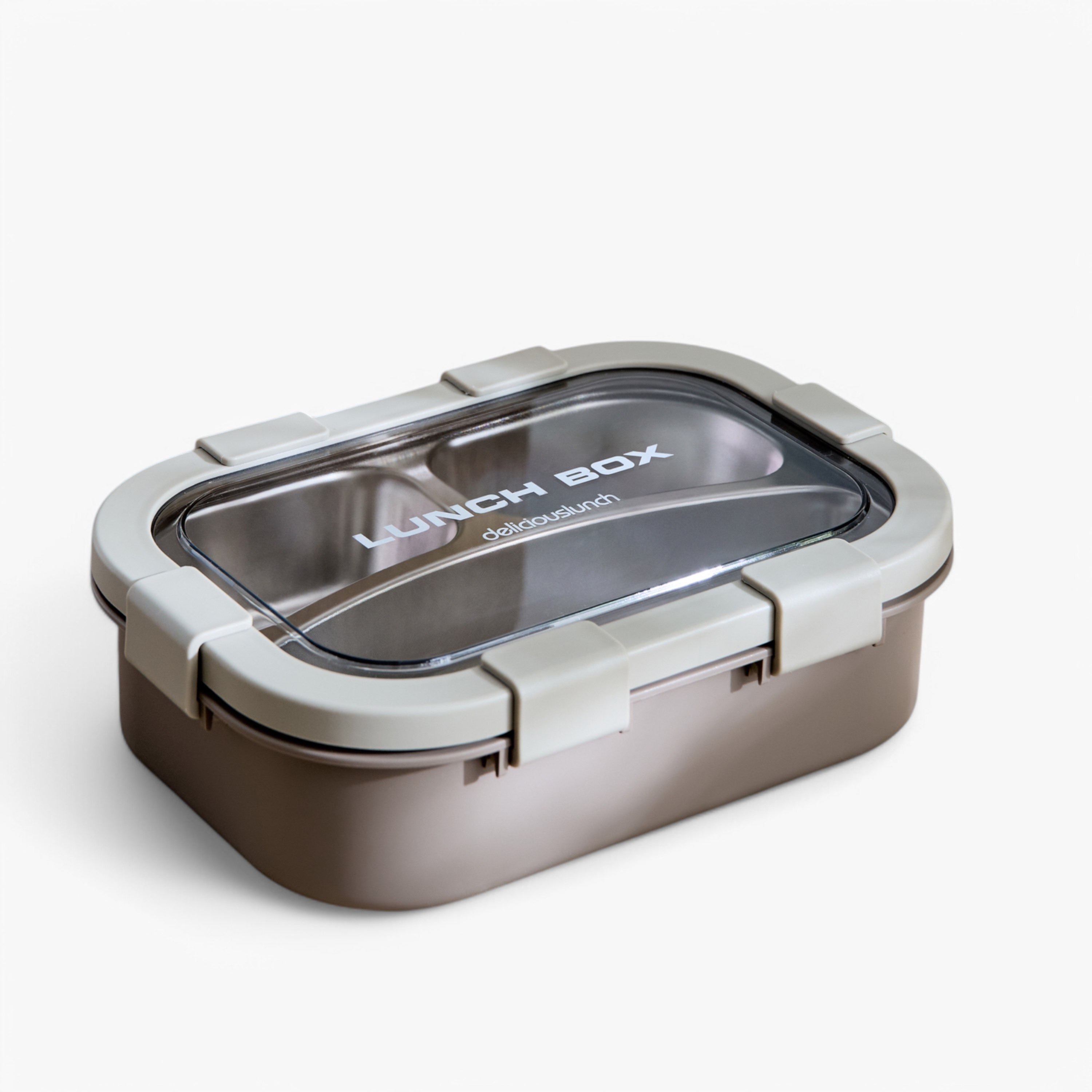 Ezra 3-Grid Stainless Steel Lunch Box with Spoon and Fork - 850 ml-hbxhomeware-hbxkidsandyouth-image-6