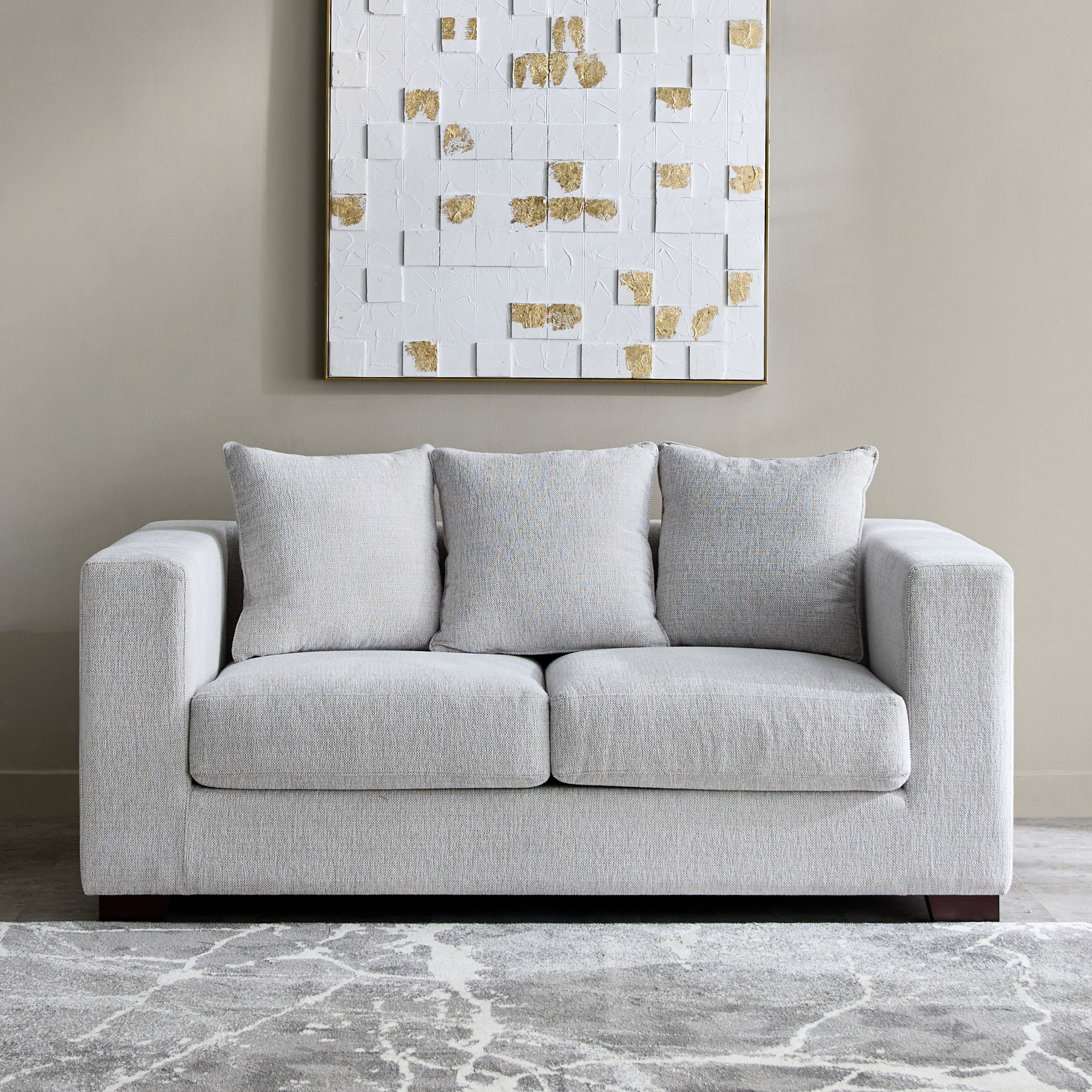 كنبة قماش مقعدين مع 4 وسائد من أسبين-hbxlivingroom-sofasandarmchairs-sofas-image-2