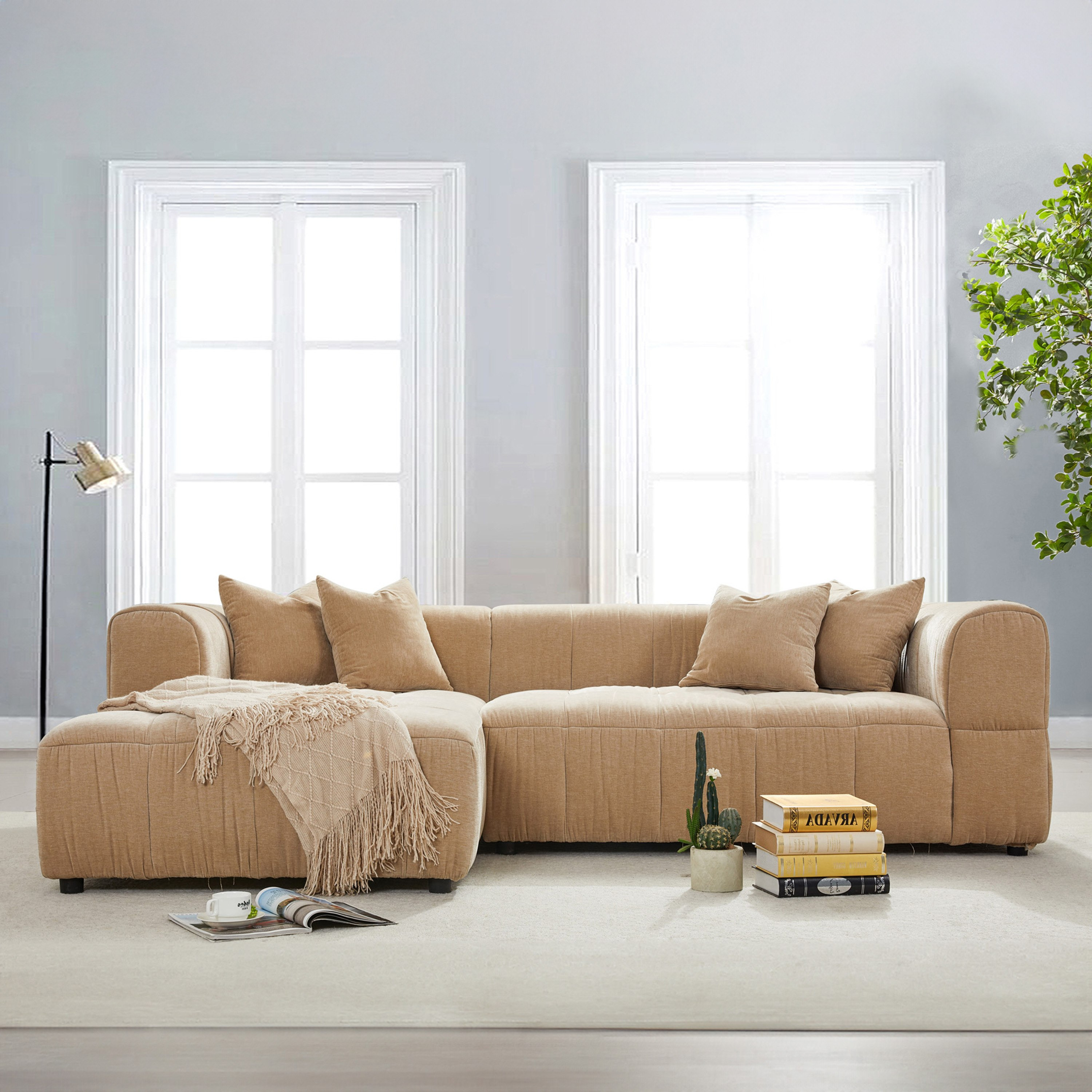 كنبة ركنية يسار قماش مقسمة بـ4 مقاعد مع 4 وسائد من بلوب-hbxlivingroom-sofasandarmchairs-sofas-image-9