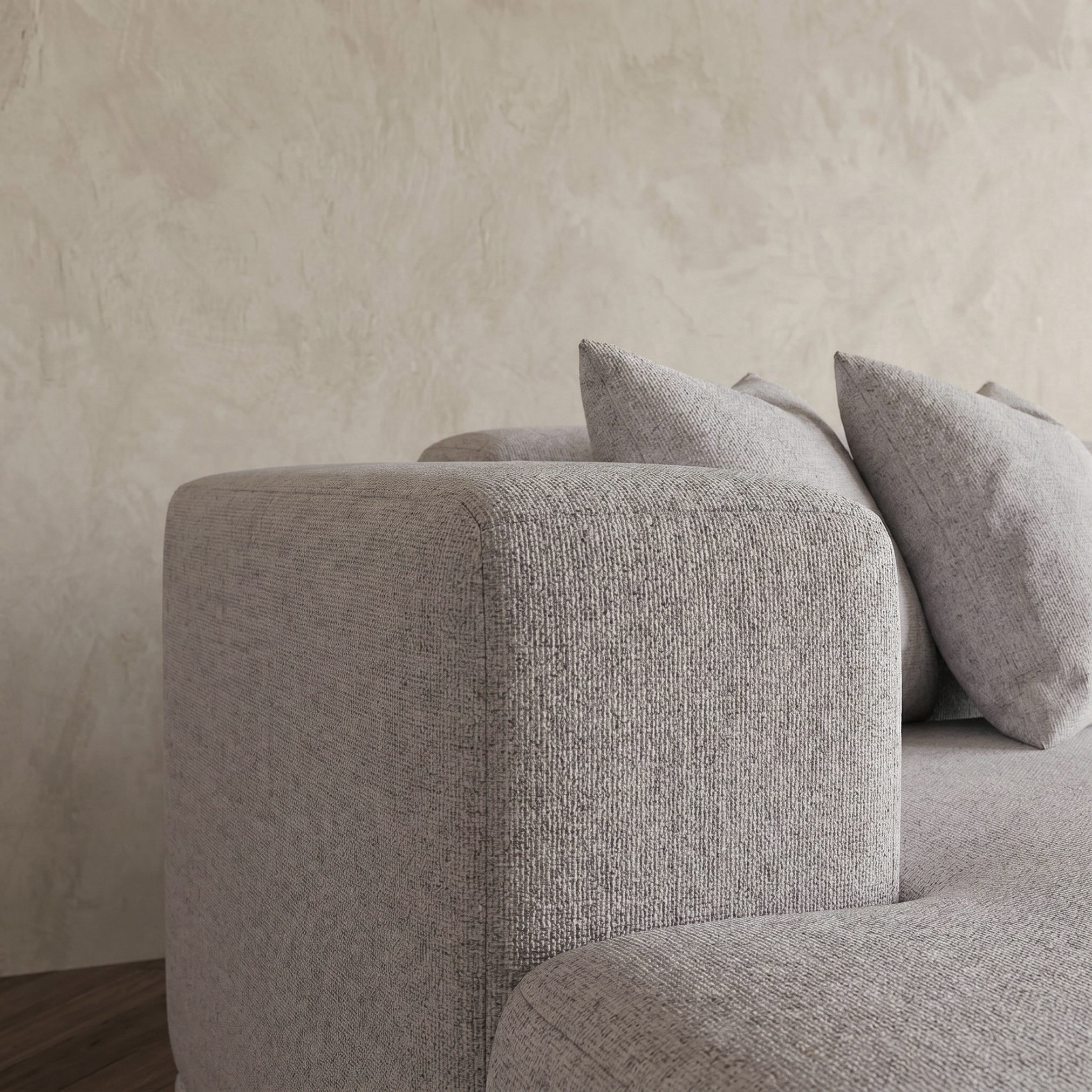 Clovis 5-Seater Sectional Fabric Left Corner Sofa with 4 Cushions and Adjustable Headrest-hbxlivingroom-sofasandarmchairs-sofas-image-3