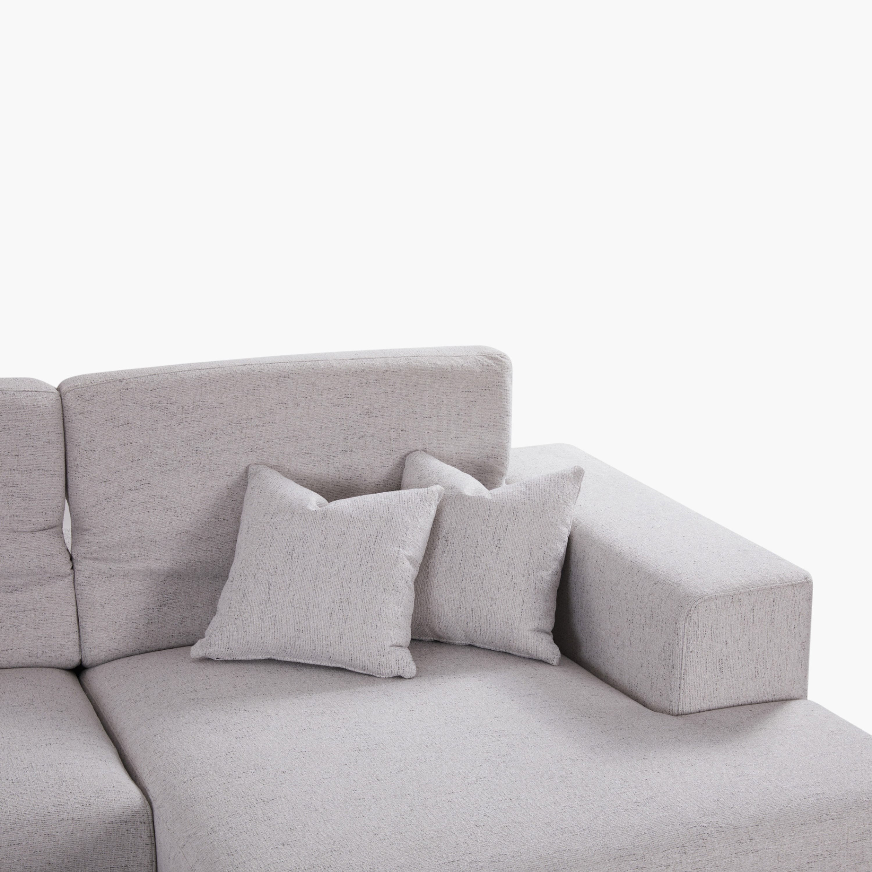 كنبة ركنية يمين قماش مقسمة 5 مقاعد مع 4 وسائد ومسند رأس قابل للتعديل من كلوفيس-hbxlivingroom-sofasandarmchairs-sofas-image-7
