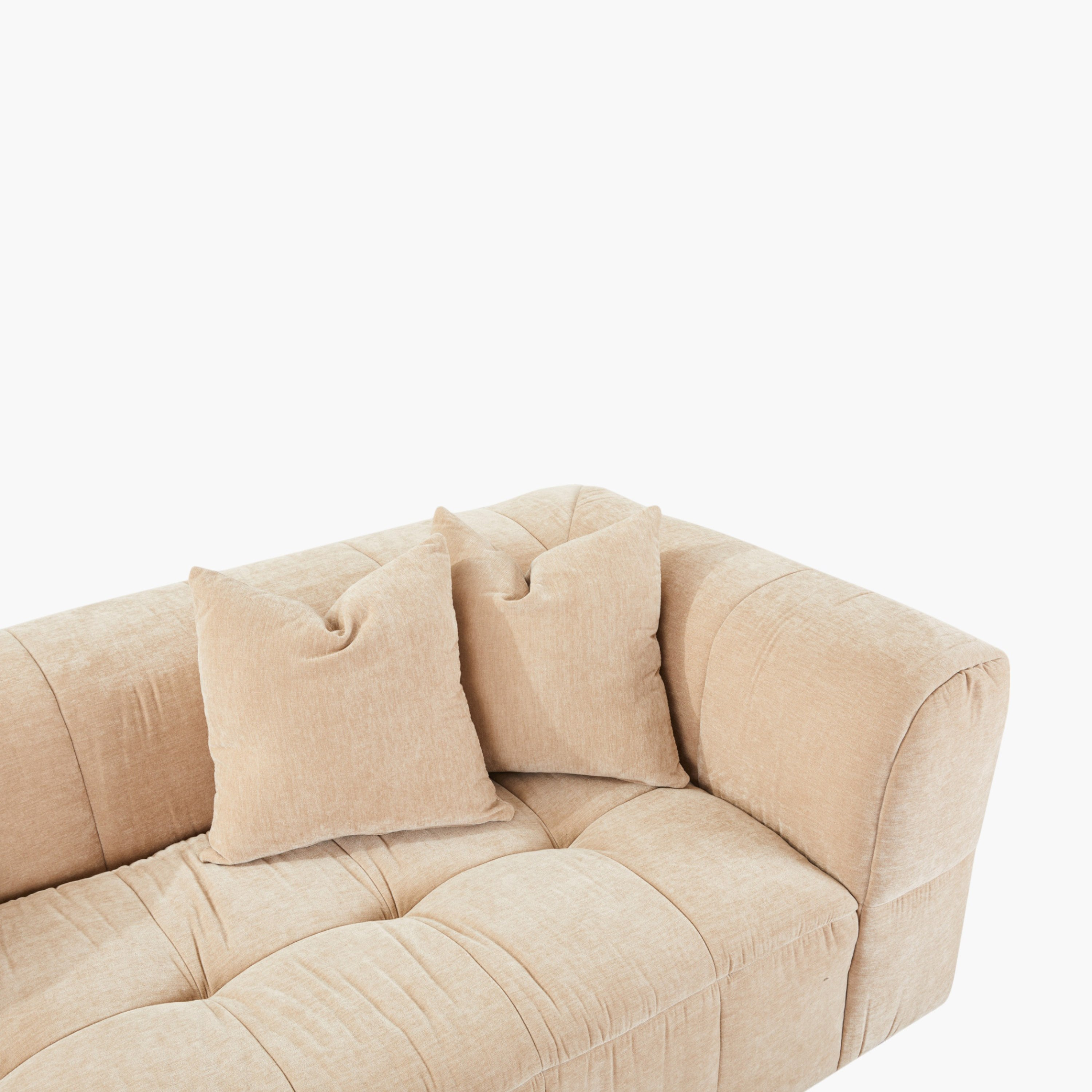 Blob 3-Seater Fabric Sofa with 3 Cushions-hbxlivingroom-sofasandarmchairs-sofas-image-4