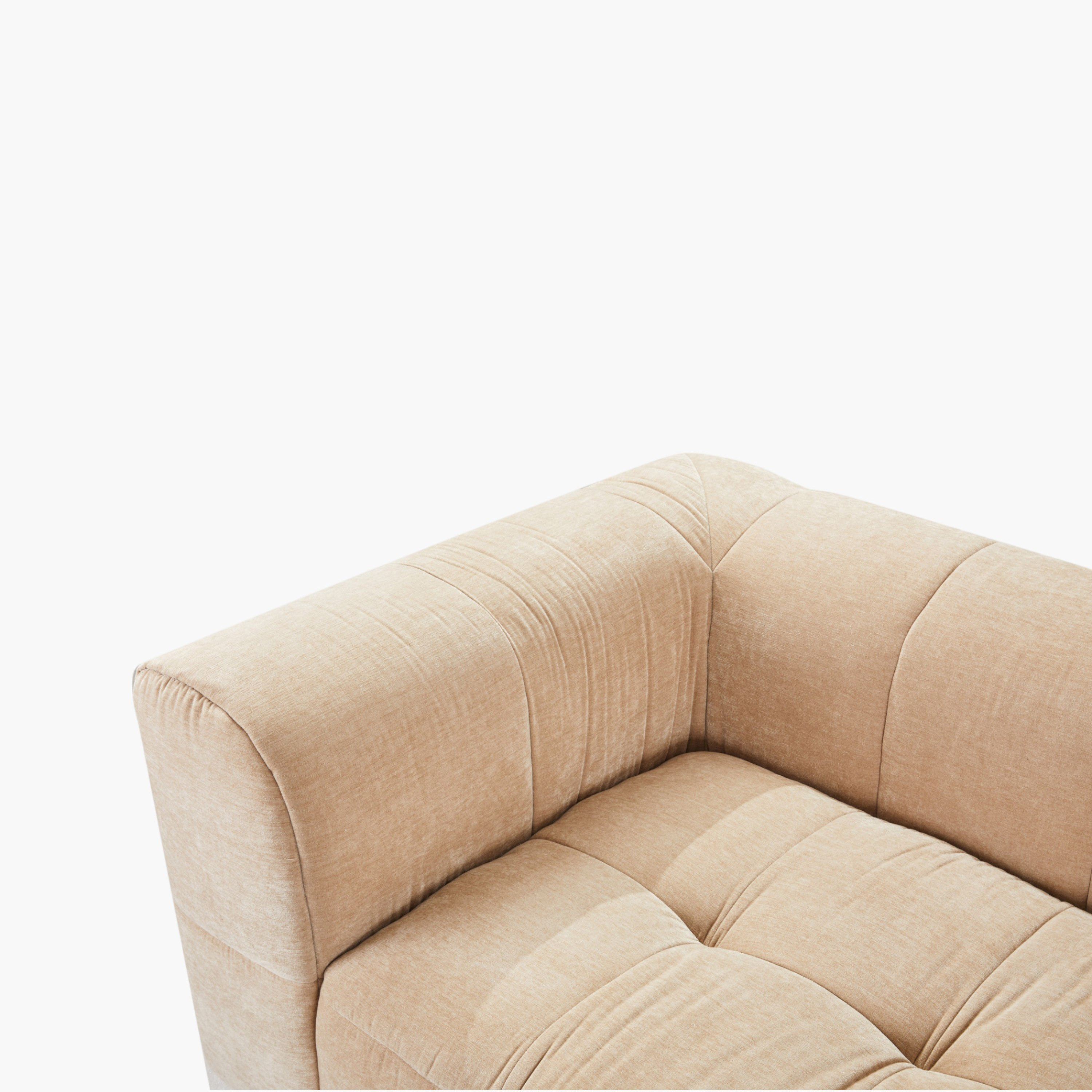 Blob 3-Seater Fabric Sofa with 3 Cushions-hbxlivingroom-sofasandarmchairs-sofas-image-7