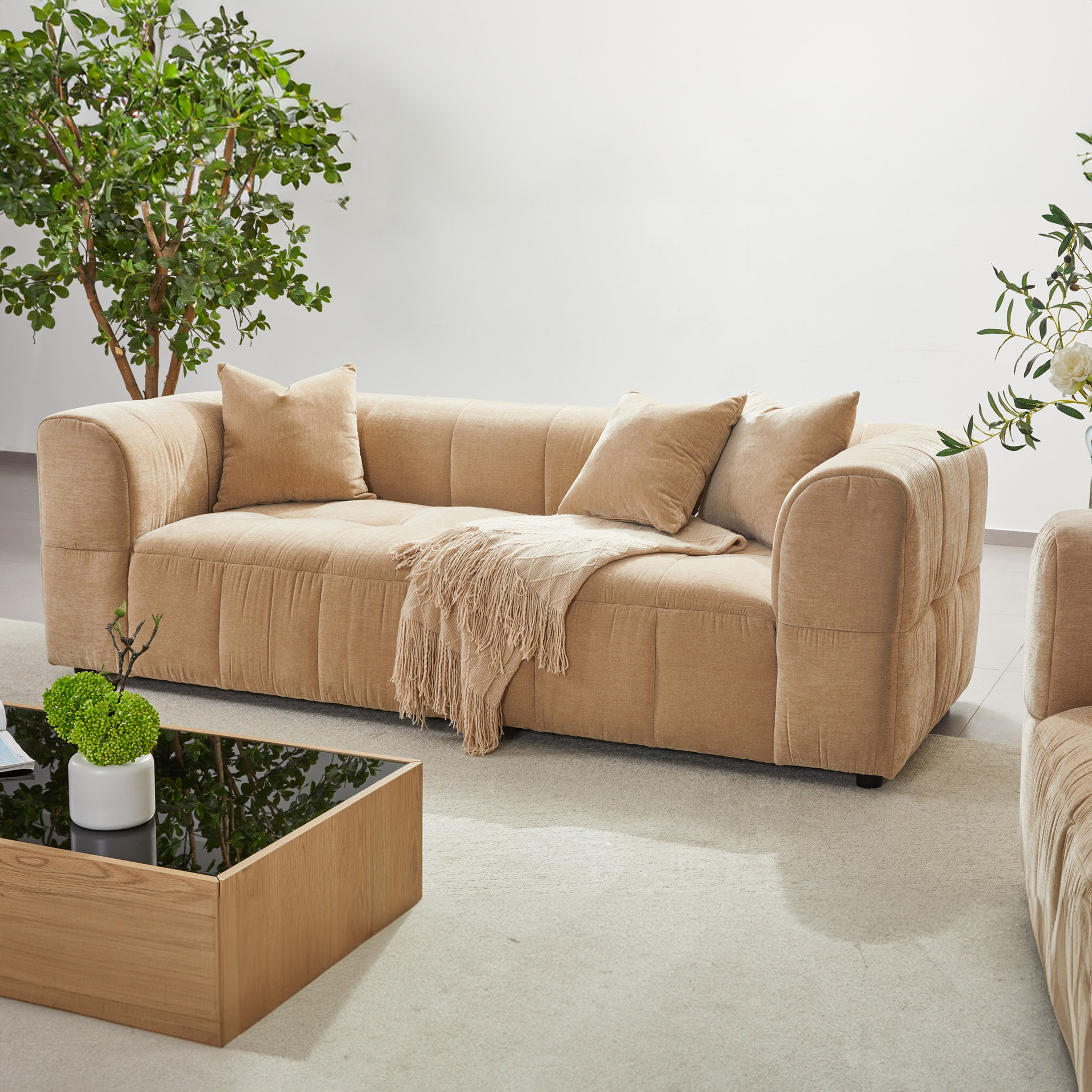 كنبة قماش مقعدين مع وسادتين من بلوب-hbxlivingroom-sofasandarmchairs-sofas-image-1
