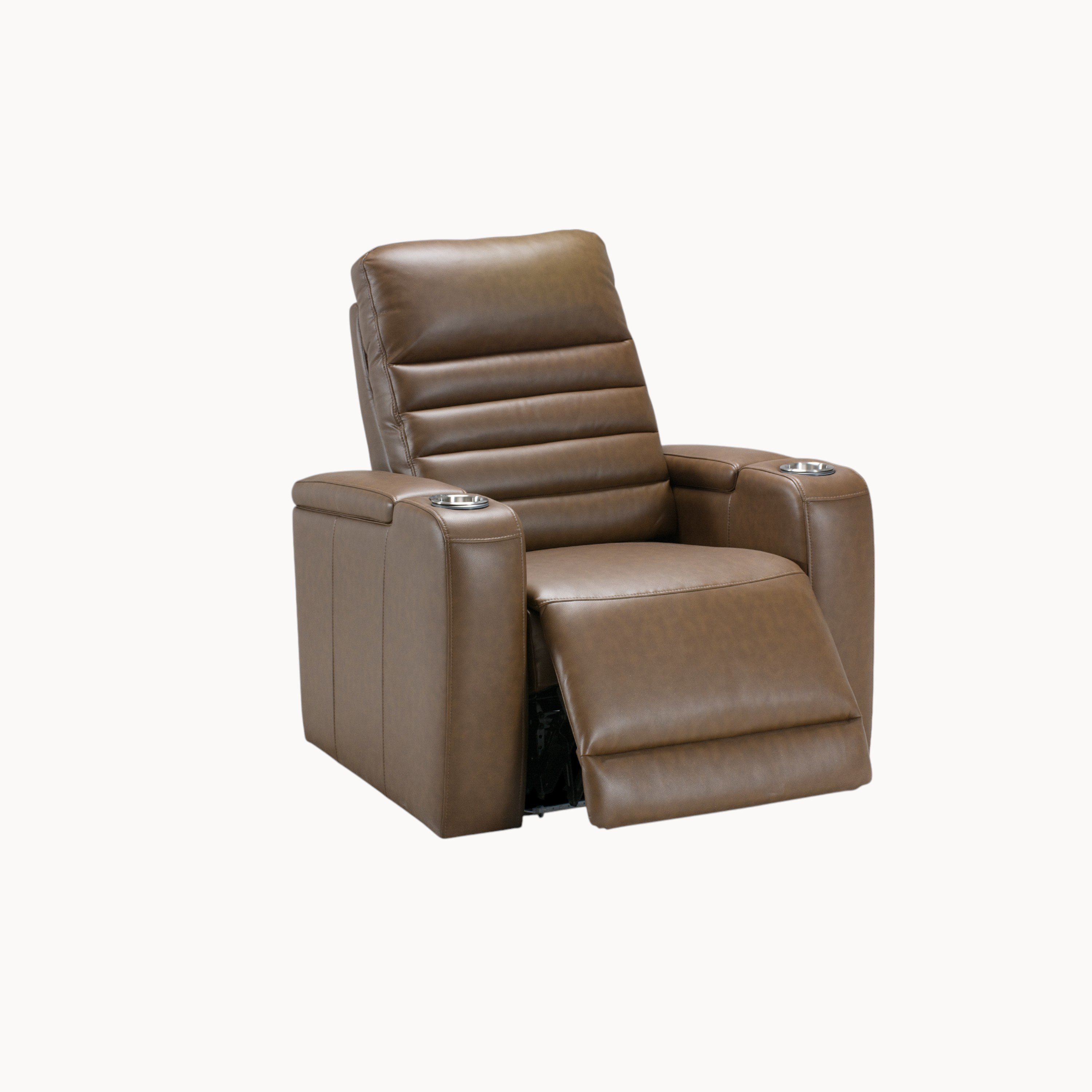 كرسي استرخاء قماش بمساند ذراعين بعمل بالطاقة الكهربائية المزدوجة و2 حامل أكواب من ميلان-hbxfurniture-sofasandarmchairs-reclinersofas-image-3