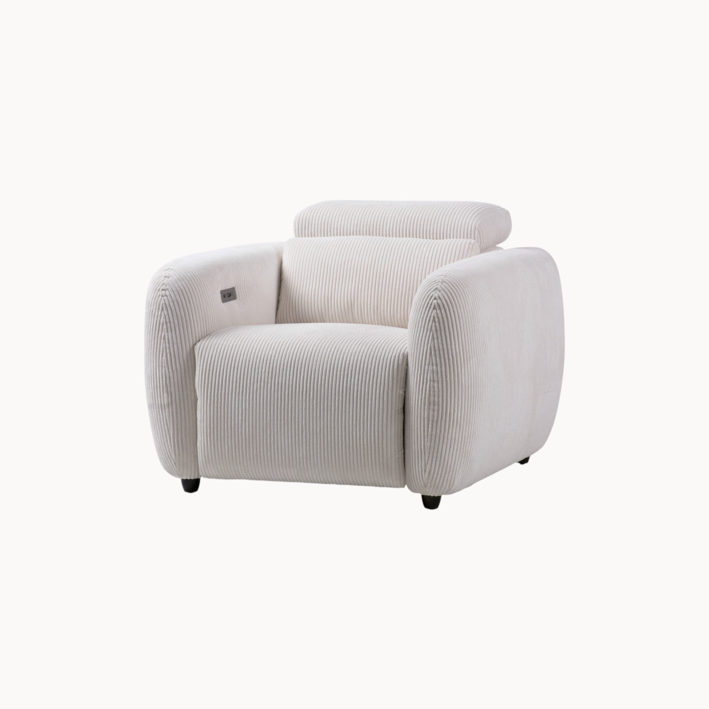 كرسي استرخاء قماش مزدوج الطاقة بمساند ذراعين من إستونيا-hbxfurniture-sofasandarmchairs-reclinersofas-image-3