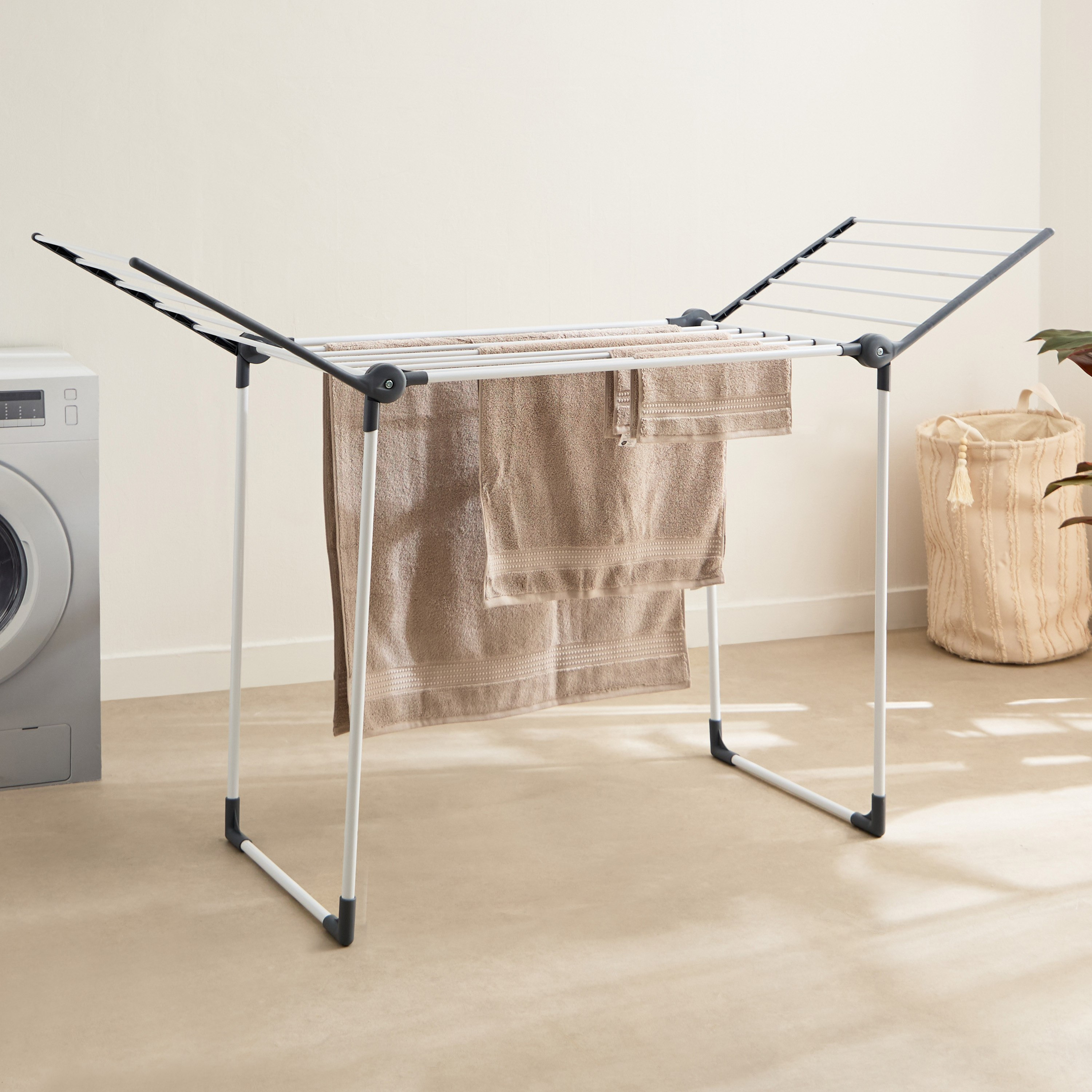 منشر ملابس بترفلاي من زايا - 170x64x108 سم-hbxhomeware-bathandlaundry-clothesdryingracks-image-1
