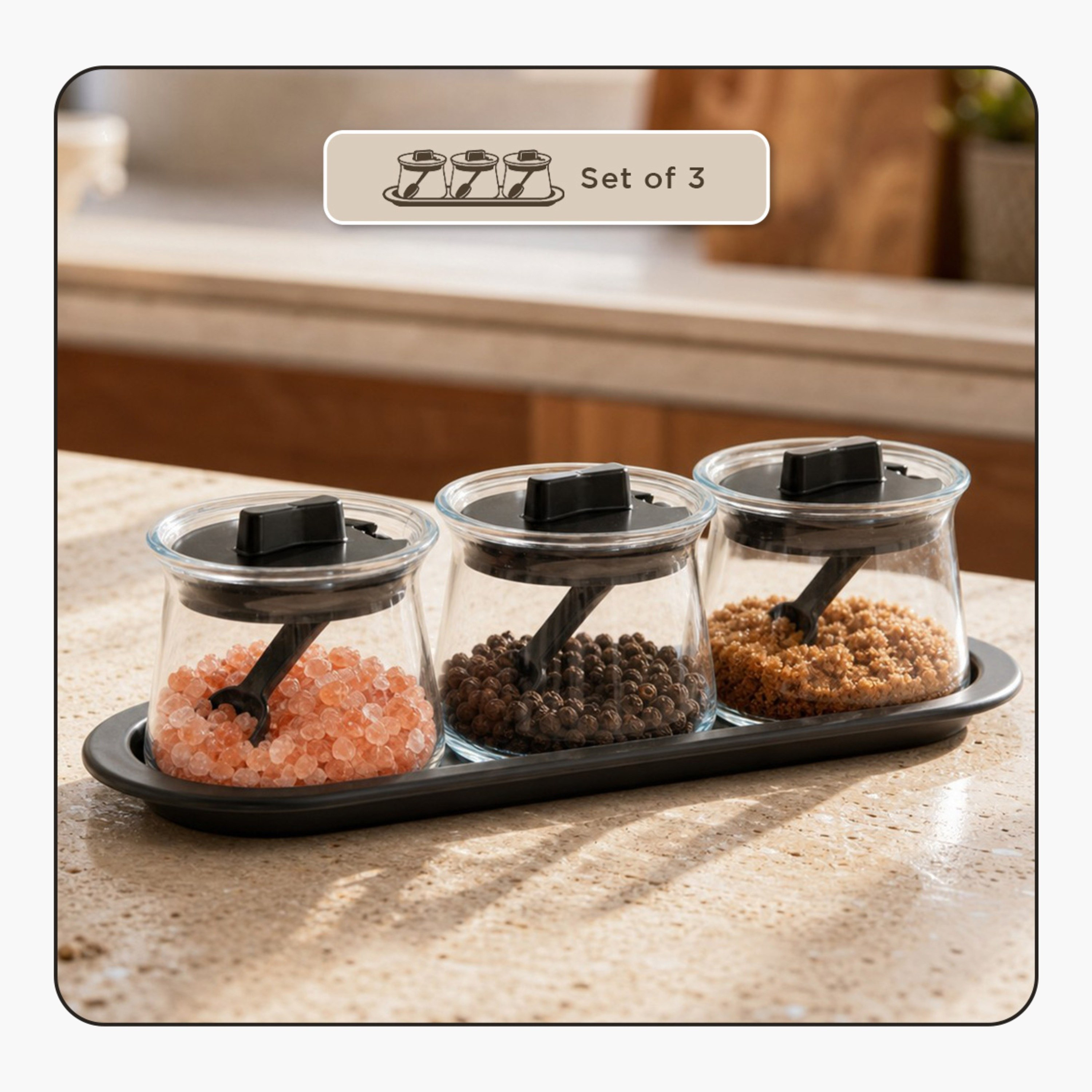 Essential 3-Piece Spice Container and Tray Set - 250 ml-hbxhomeware-hbxkitchen-image-7