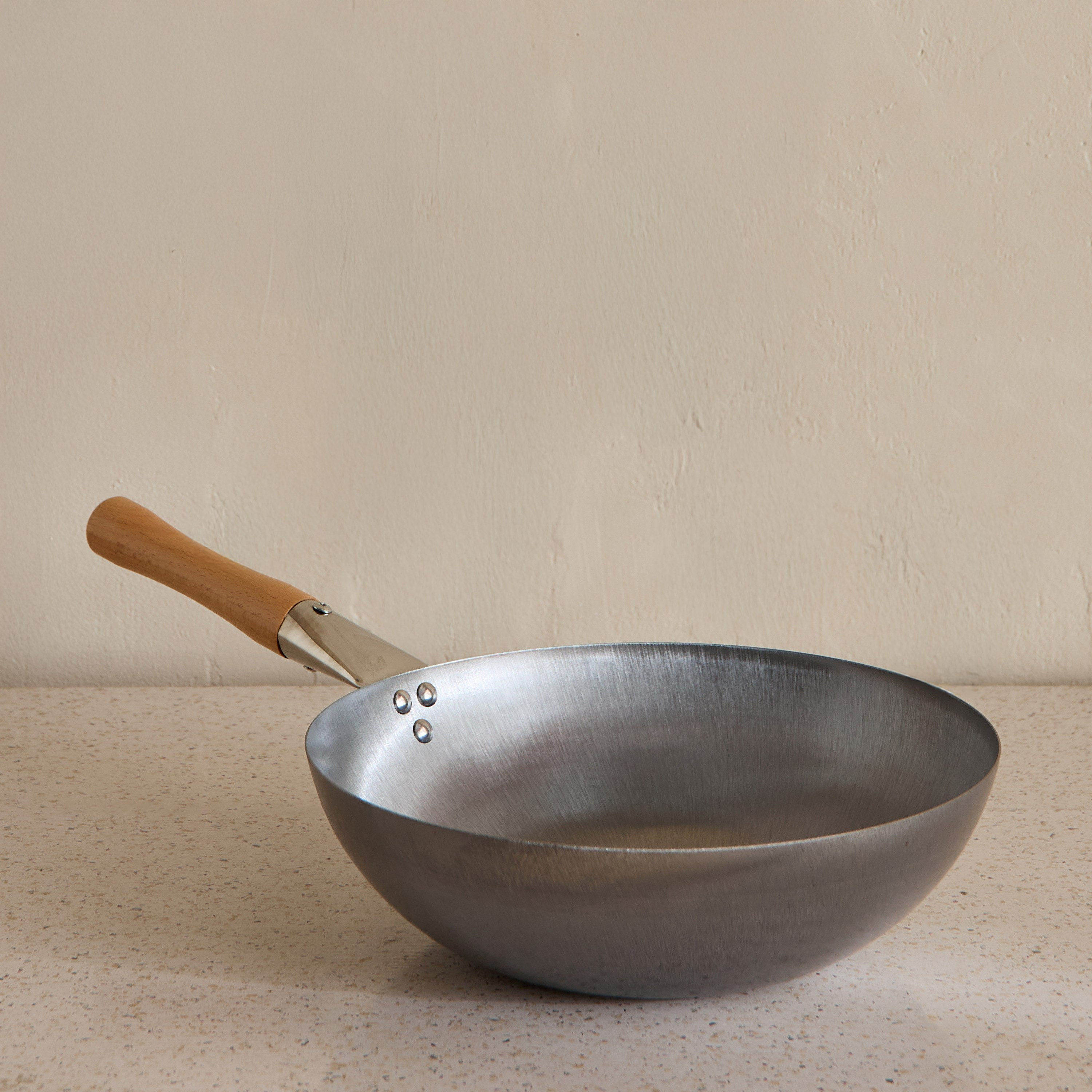 مقلاة ووك فولاذ من شيف بلس - 32 سم-hbxhomeware-hbxkitchen-image-1
