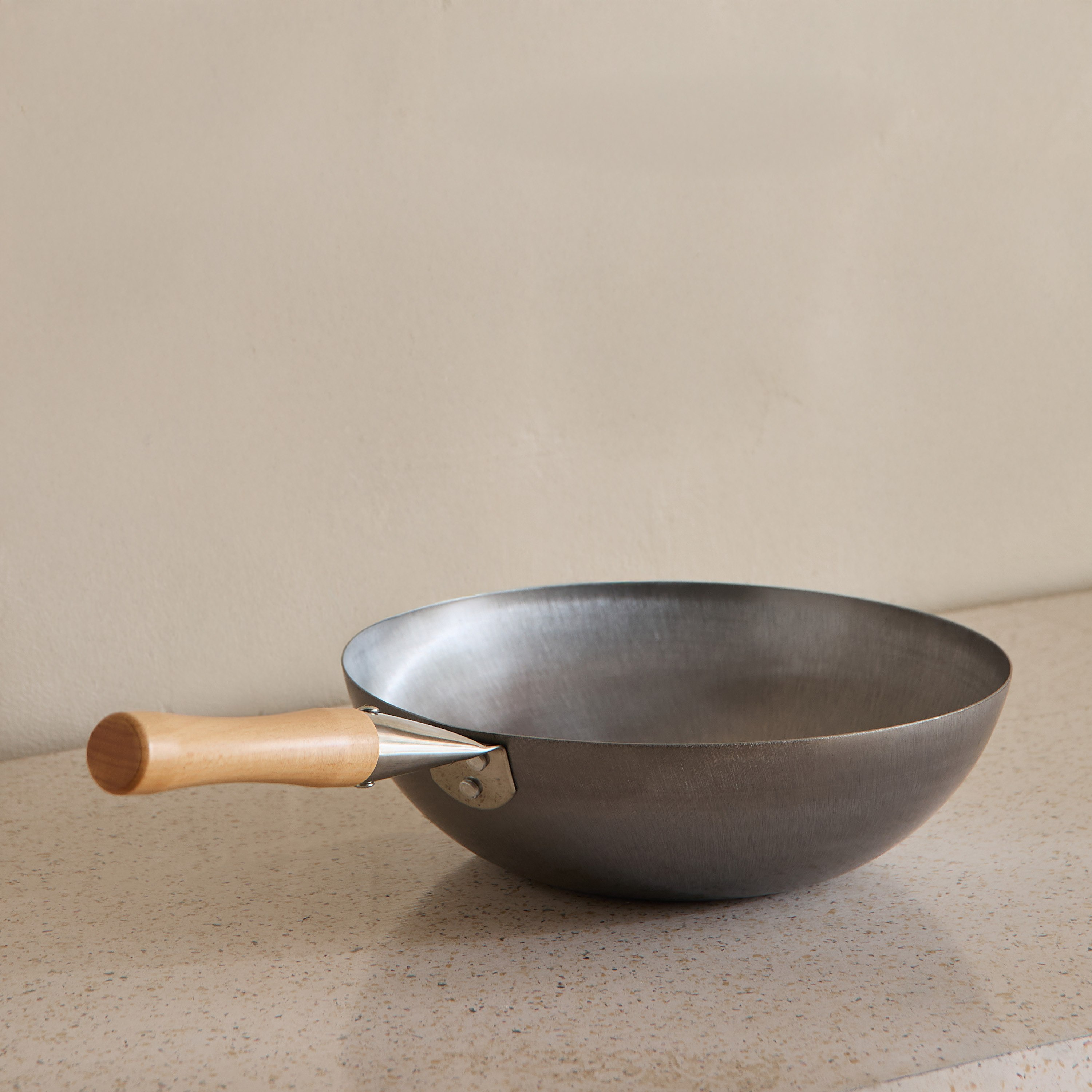 مقلاة ووك فولاذ من شيف بلس - 32 سم-hbxhomeware-hbxkitchen-image-2