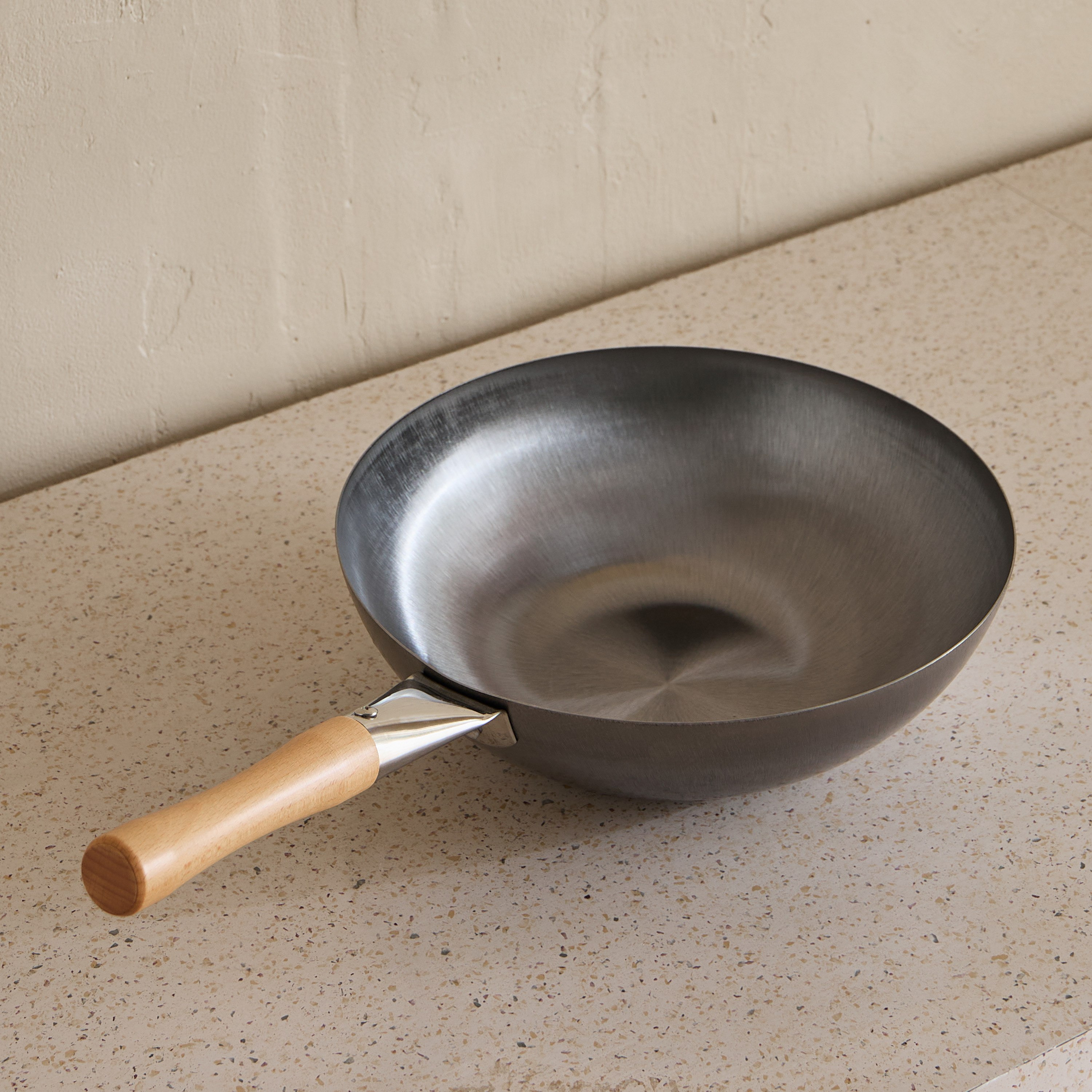 مقلاة ووك فولاذ من شيف بلس - 32 سم-hbxhomeware-hbxkitchen-image-3