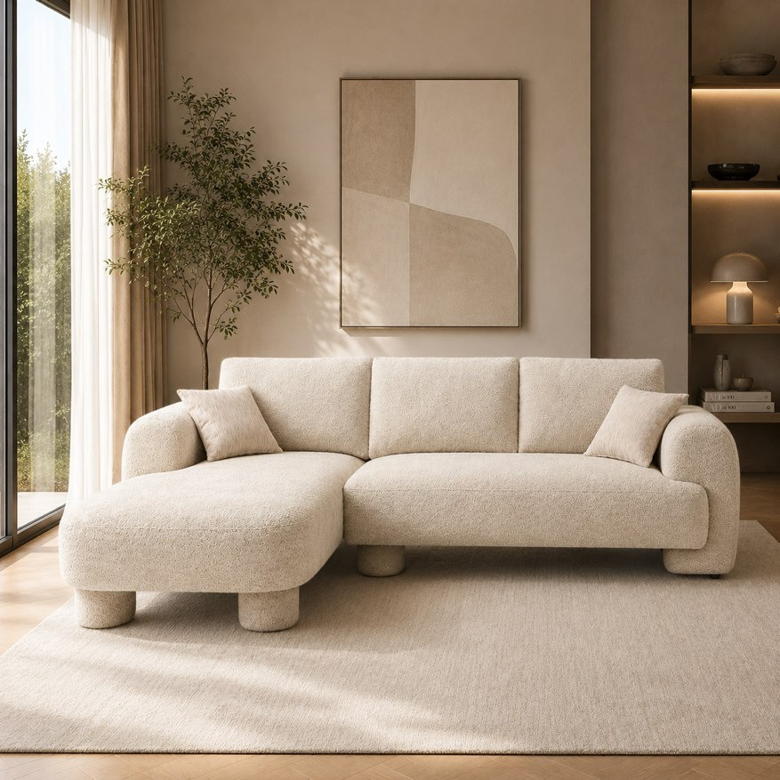 Hagen 4-Seater Fabric Left Corner Sofa with Cushion-hbxlivingroom-sofasandarmchairs-sofas-image-1