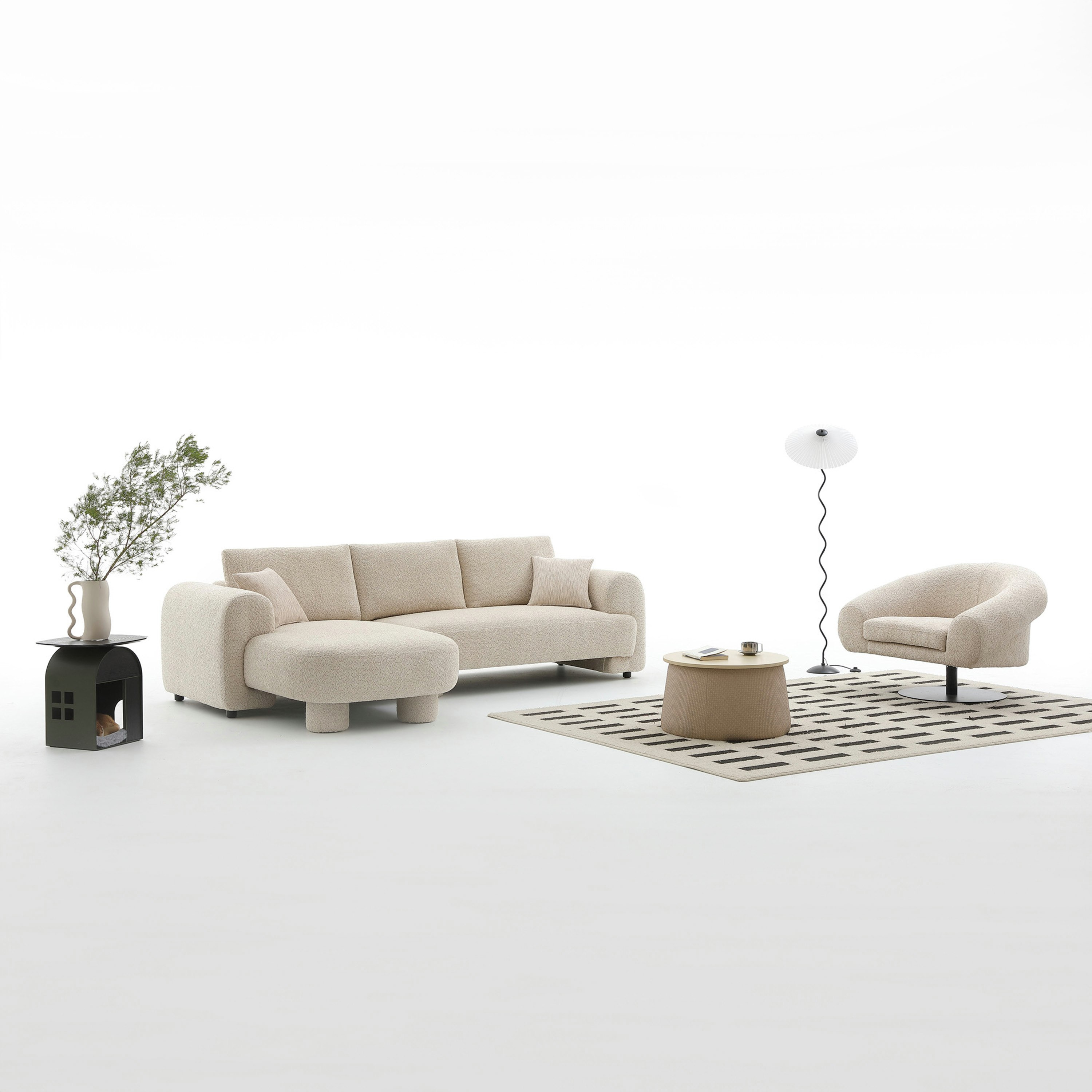 Hagen 4-Seater Fabric Left Corner Sofa with Cushion-hbxlivingroom-sofasandarmchairs-sofas-image-9