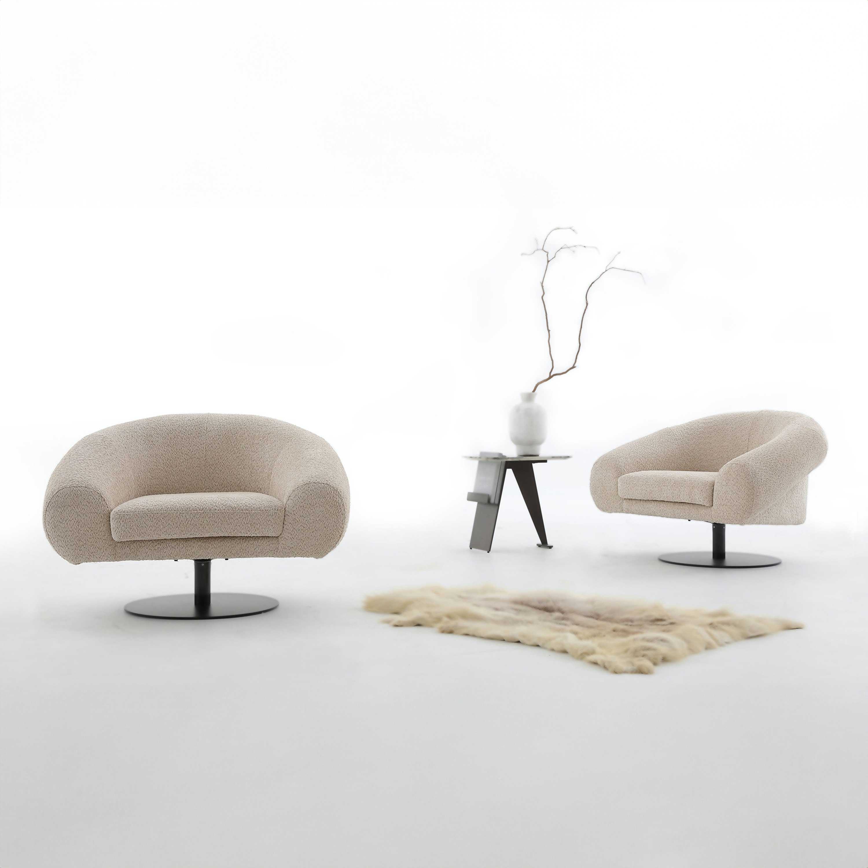 Vicenza Fabric Swivel Accent Chair-hbxlivingroom-sofasandarmchairs-easychairs-image-7