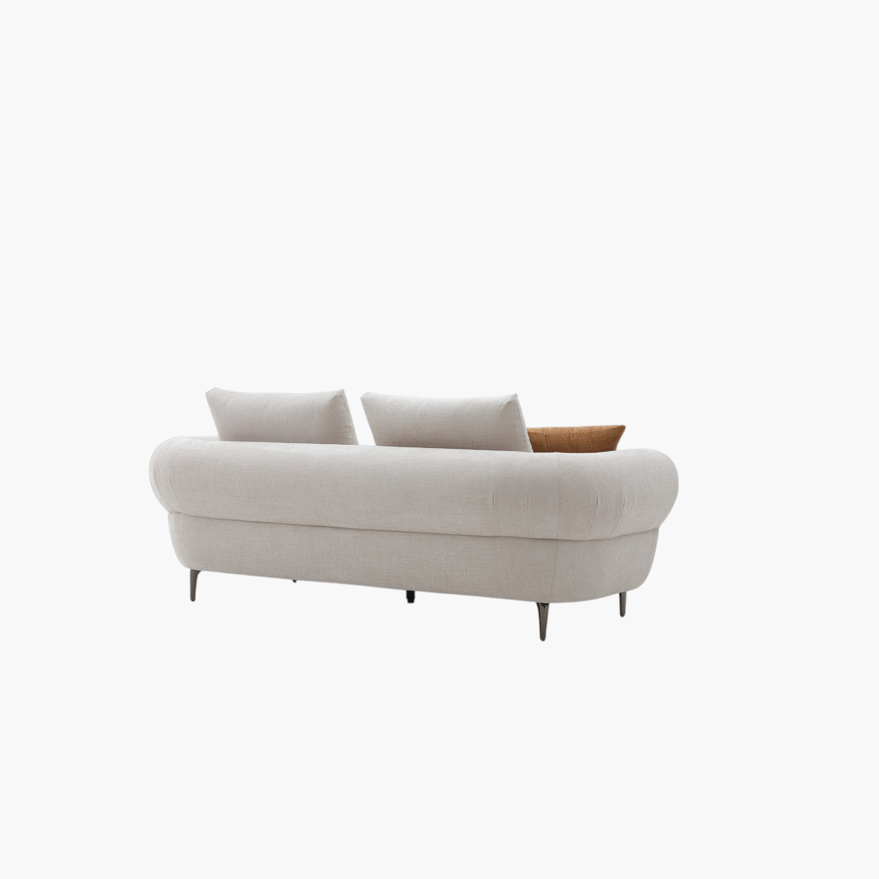 Cologne 3-Seater Fabric Sofa with 2 Large and 2 Small Cushions-hbxlivingroom-sofasandarmchairs-sofas-image-4