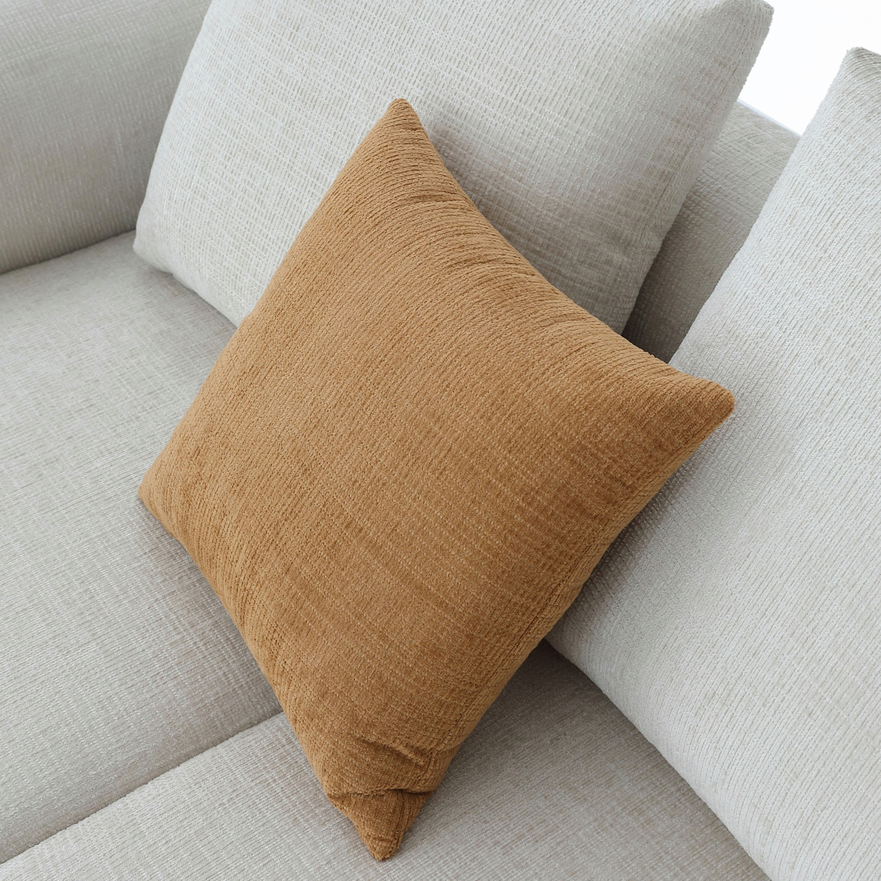 Cologne 3-Seater Fabric Sofa with 2 Large and 2 Small Cushions-hbxlivingroom-sofasandarmchairs-sofas-image-8