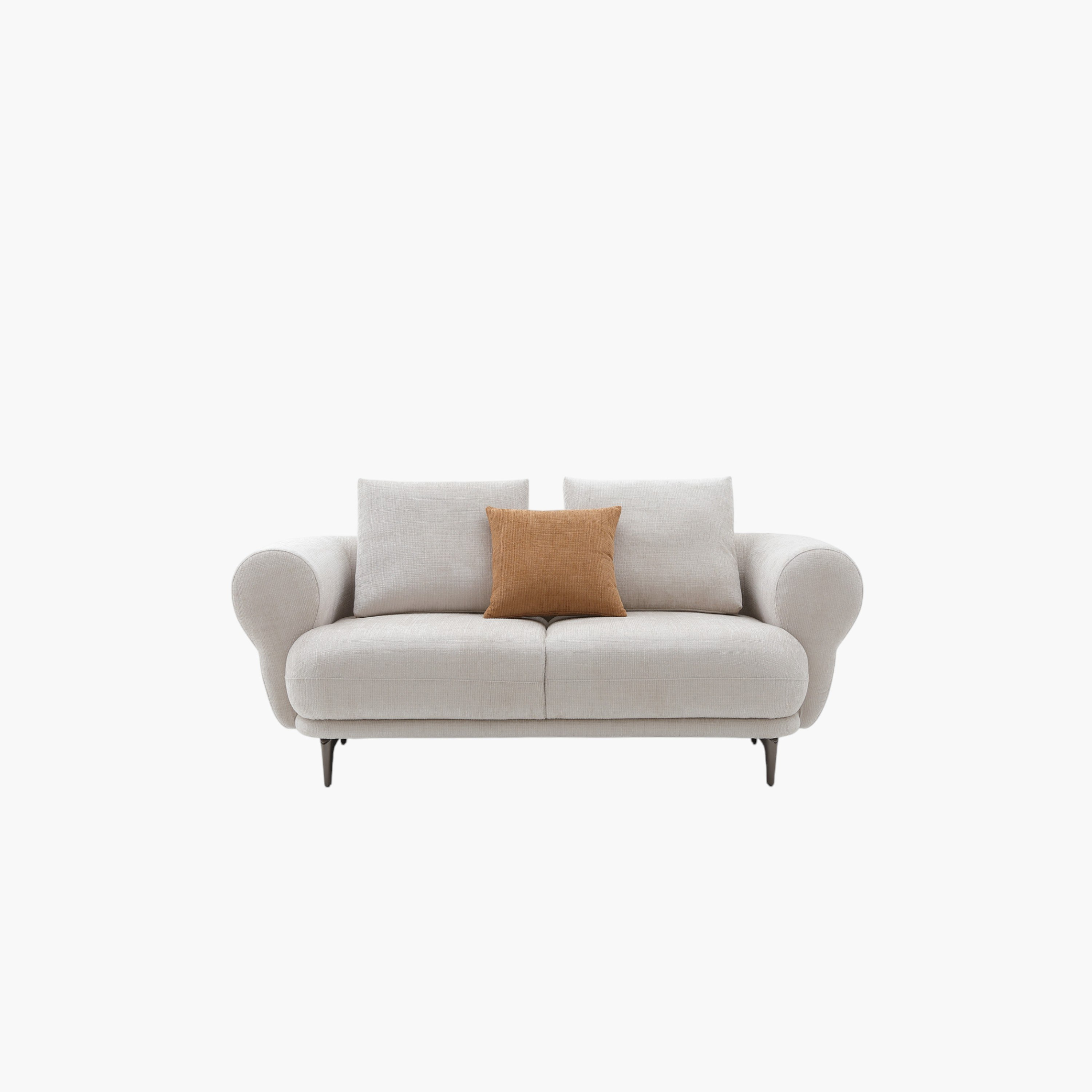 Cologne 2-Seater Fabric Sofa with 2 Large and 1 Small Cushion-hbxlivingroom-sofasandarmchairs-sofas-image-2
