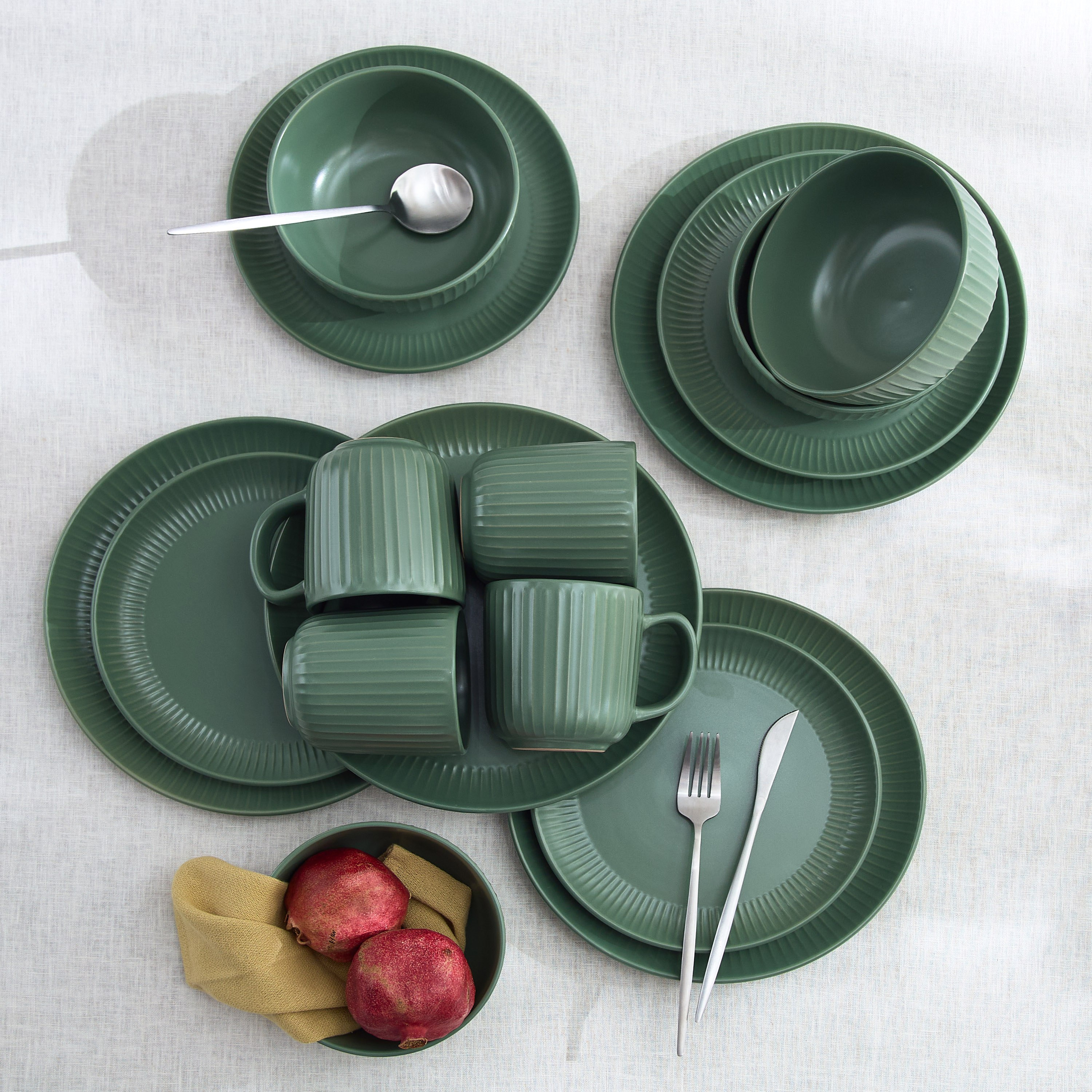 Elegenza 16-Piece Stoneware Embossed Dinner Set - Serves 4-PROMO_HB_AE_B1G1_250925-image-1